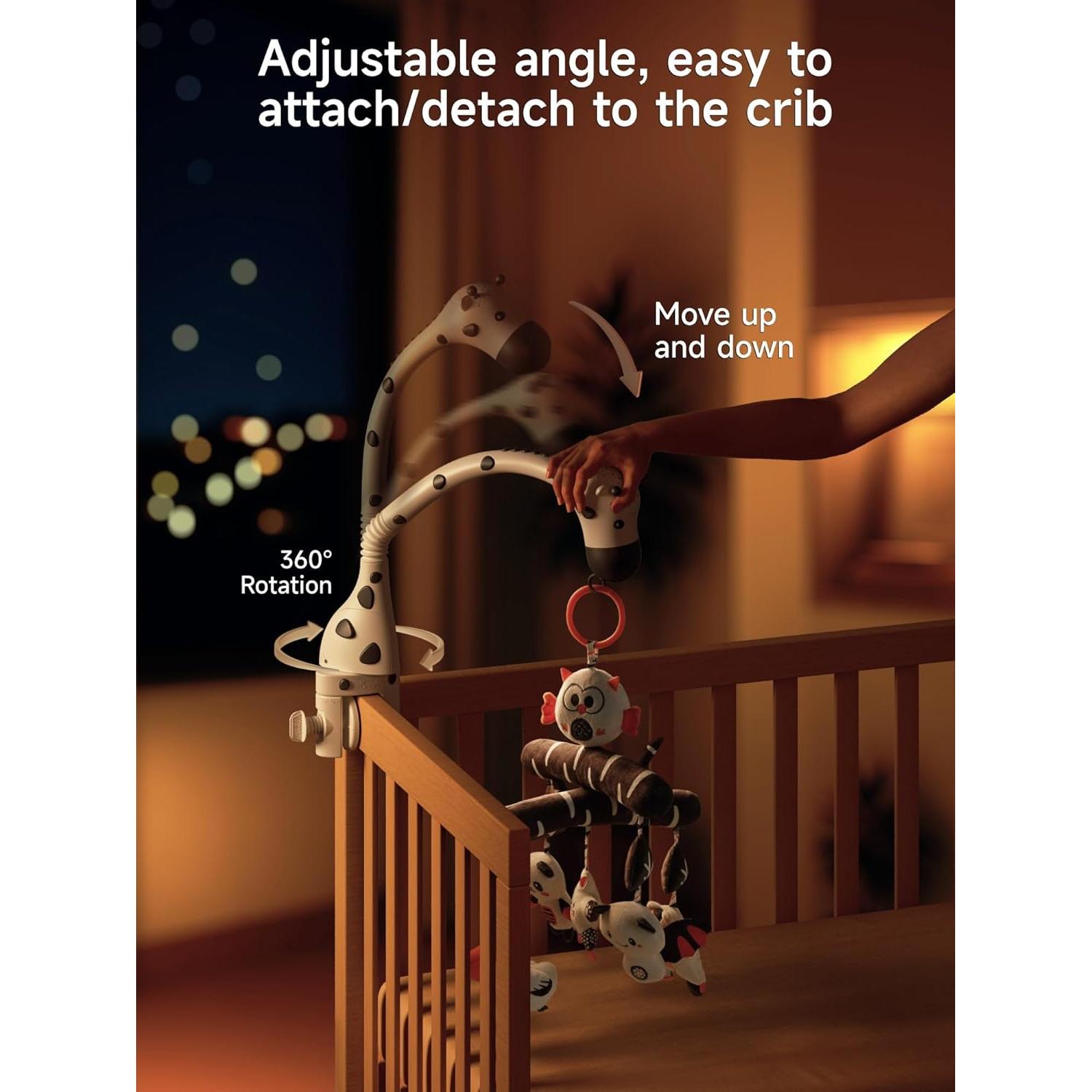 Móvil Musical para Cuna TUMAMA con Control Remoto y Proyector