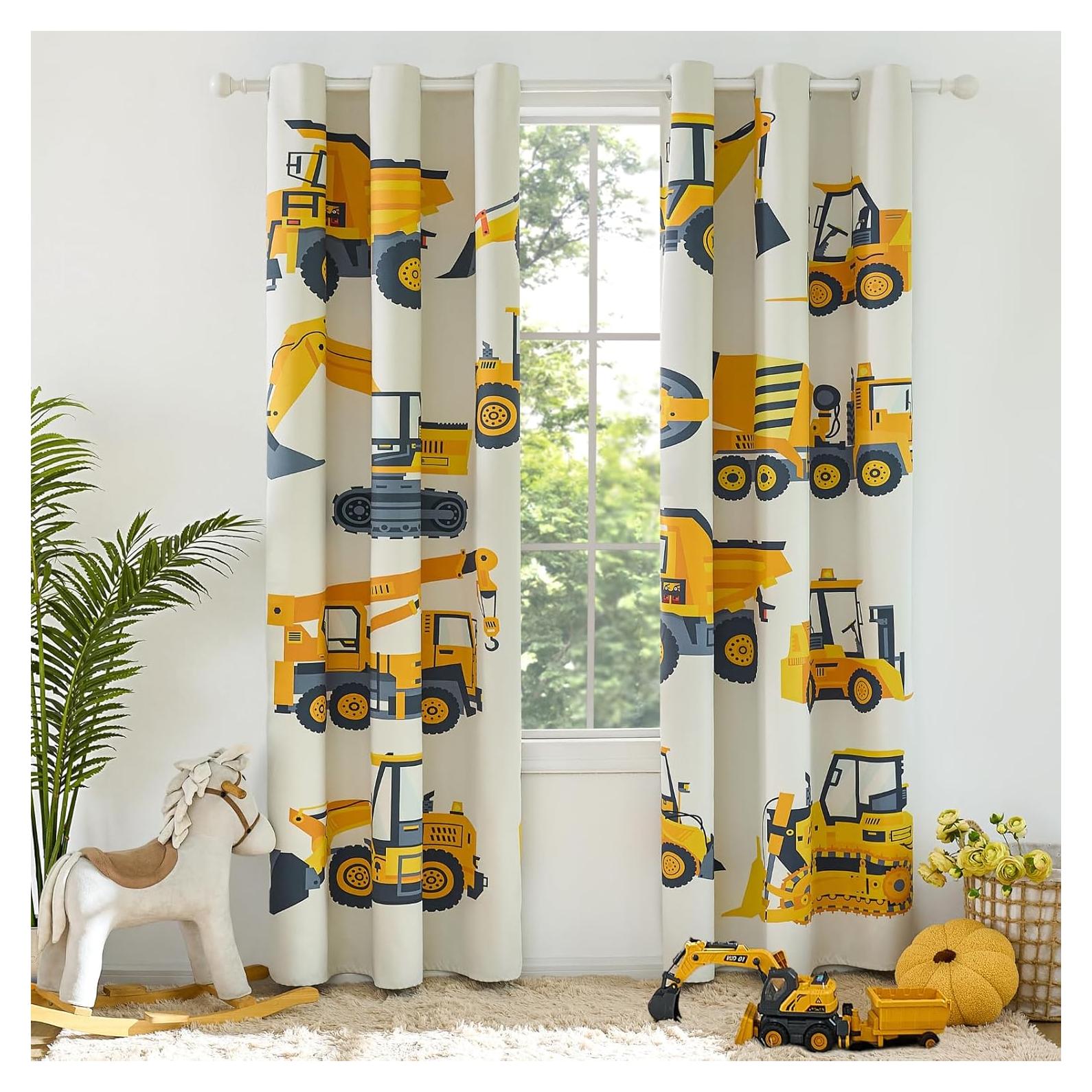 Cortinas de Oscurecimiento PINNKKU para Niños 106.68x160.02cm