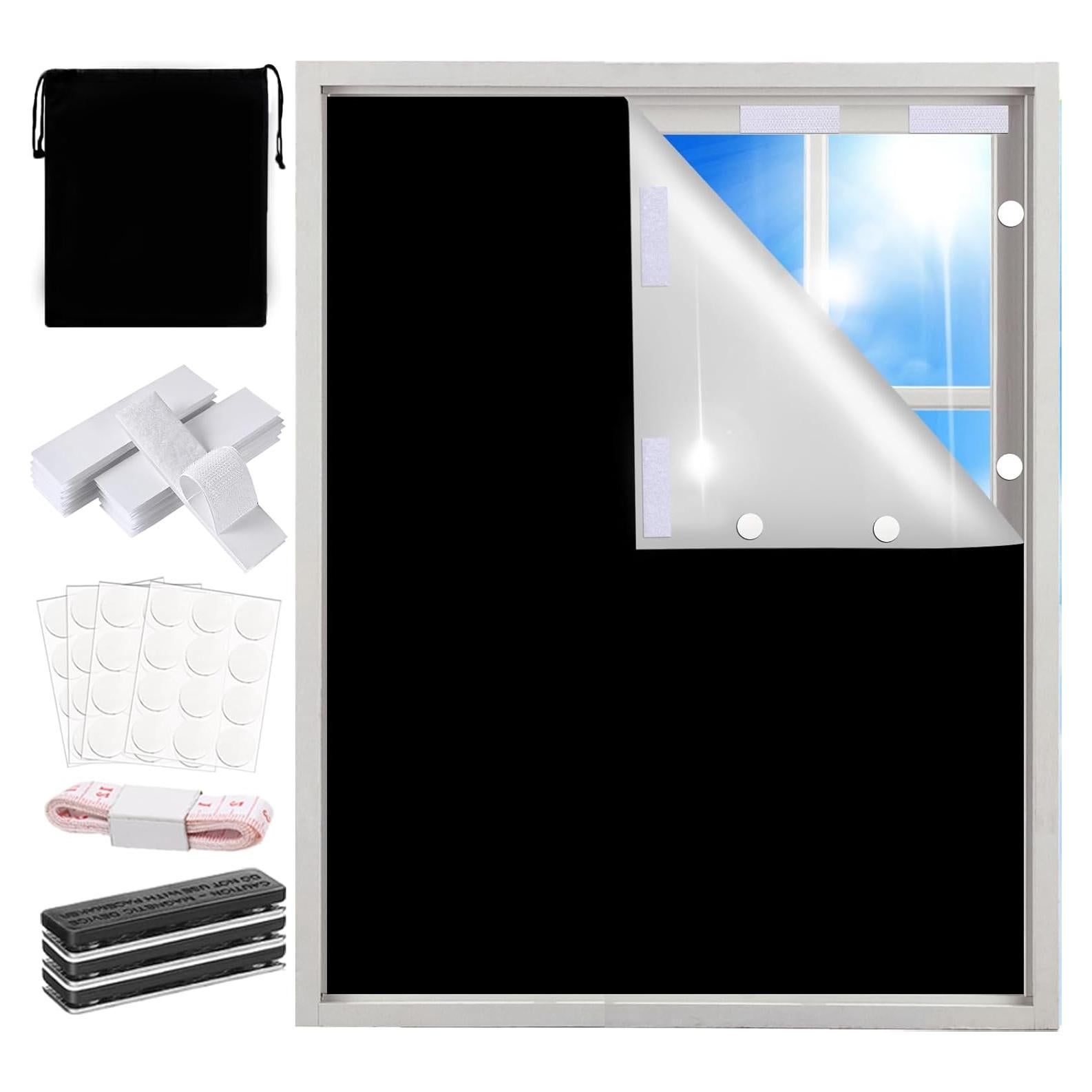 Cortina Opaca ApisNest 145x200 cm para Dormitorio y RV