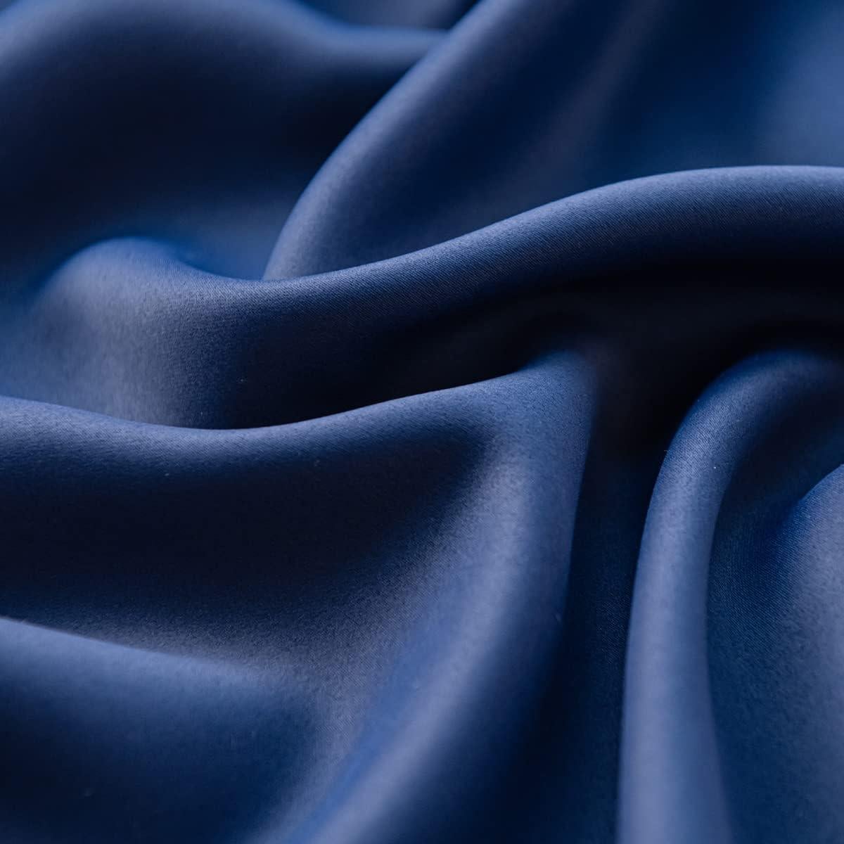 Cortinas Opacas MOONVAN 2 Paneles 132 cm x 213 cm Marino