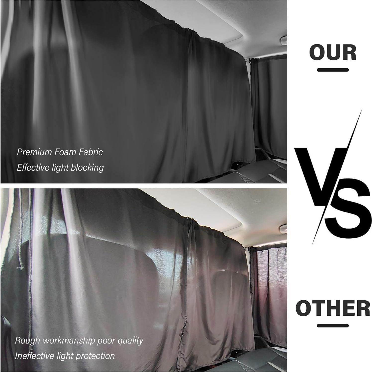 Kit de Sombrillas para Ventanas de Coche Stacool 5PCS - Privacidad y Sombra