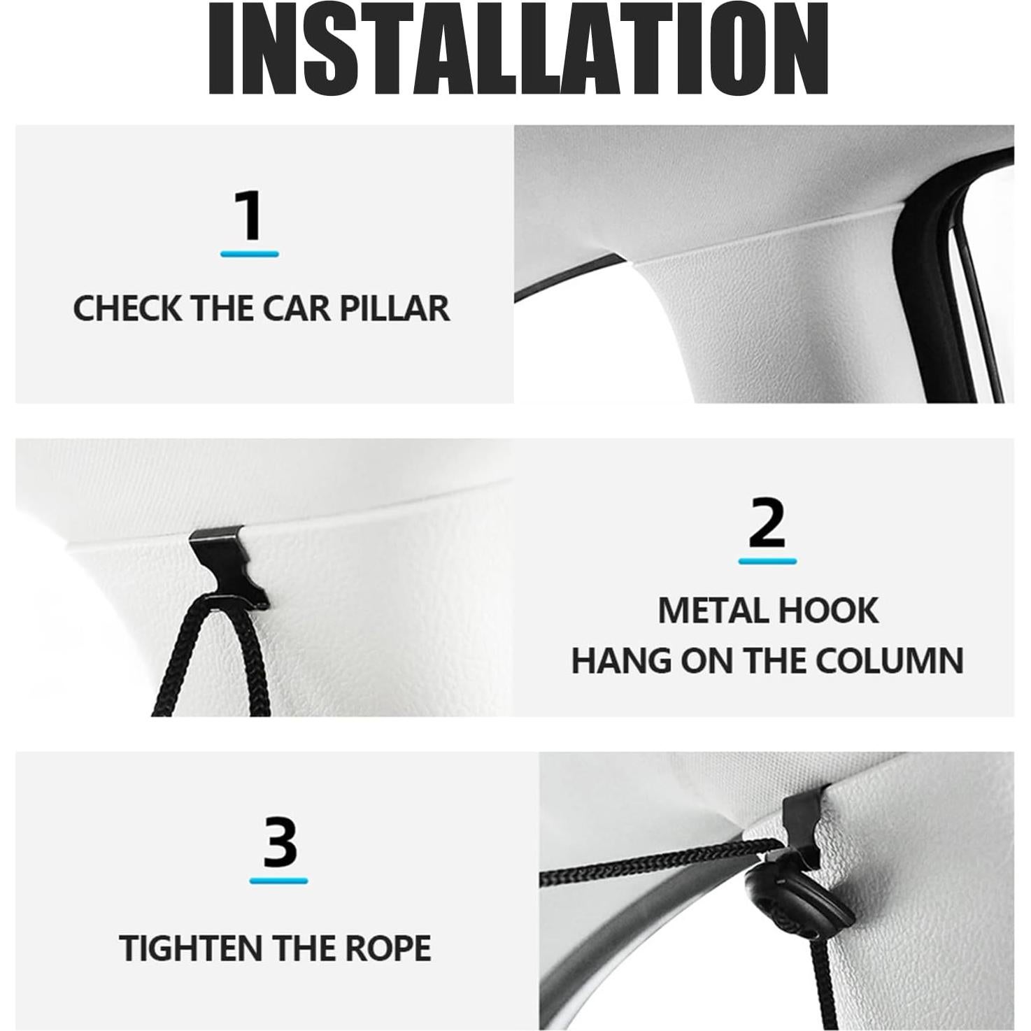 Cortinas de Privacidad para Automóviles Abizarch - 140x80 cm