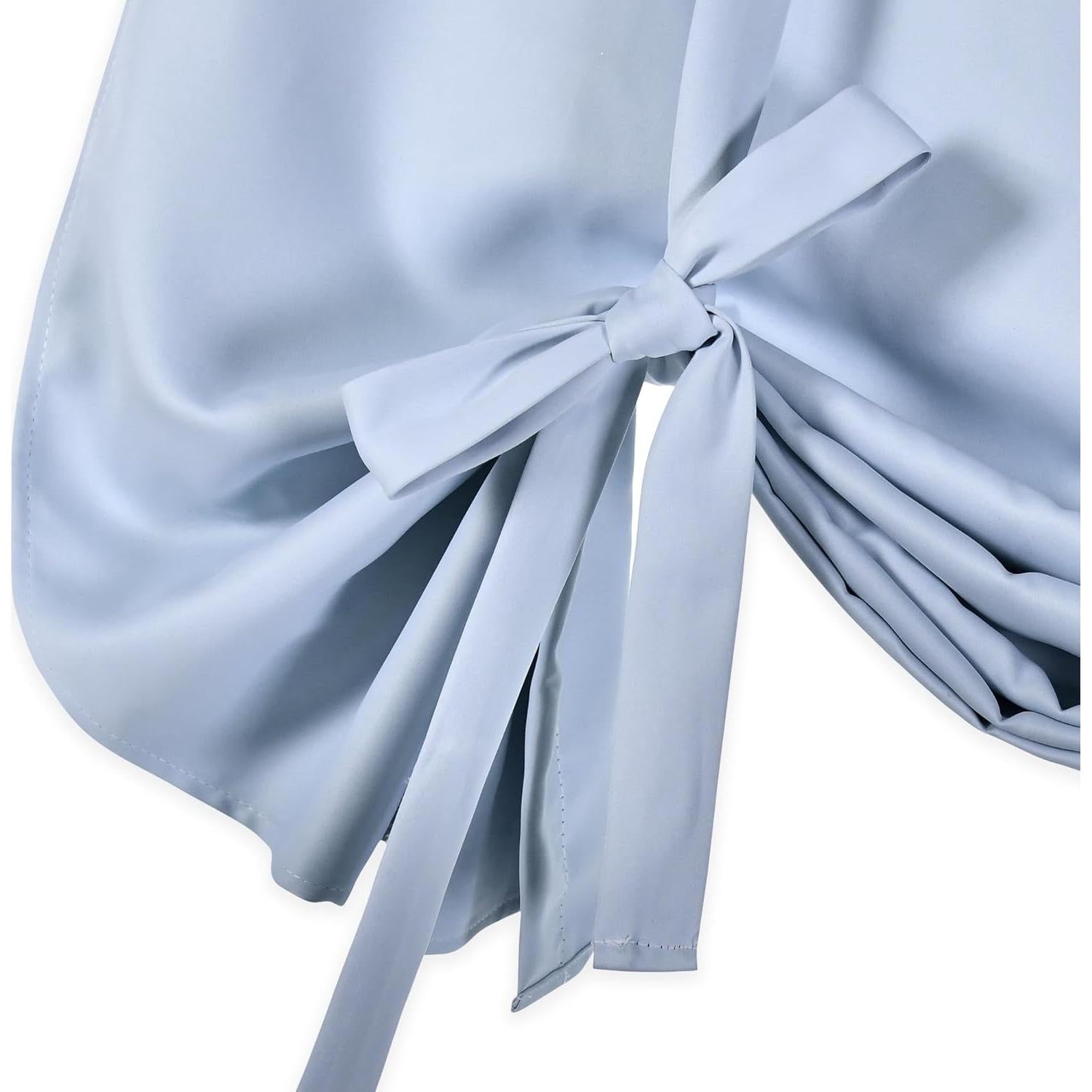 Cortina de Sombra DONREN Azul Cielo 86x160 cm Bloqueo Luz