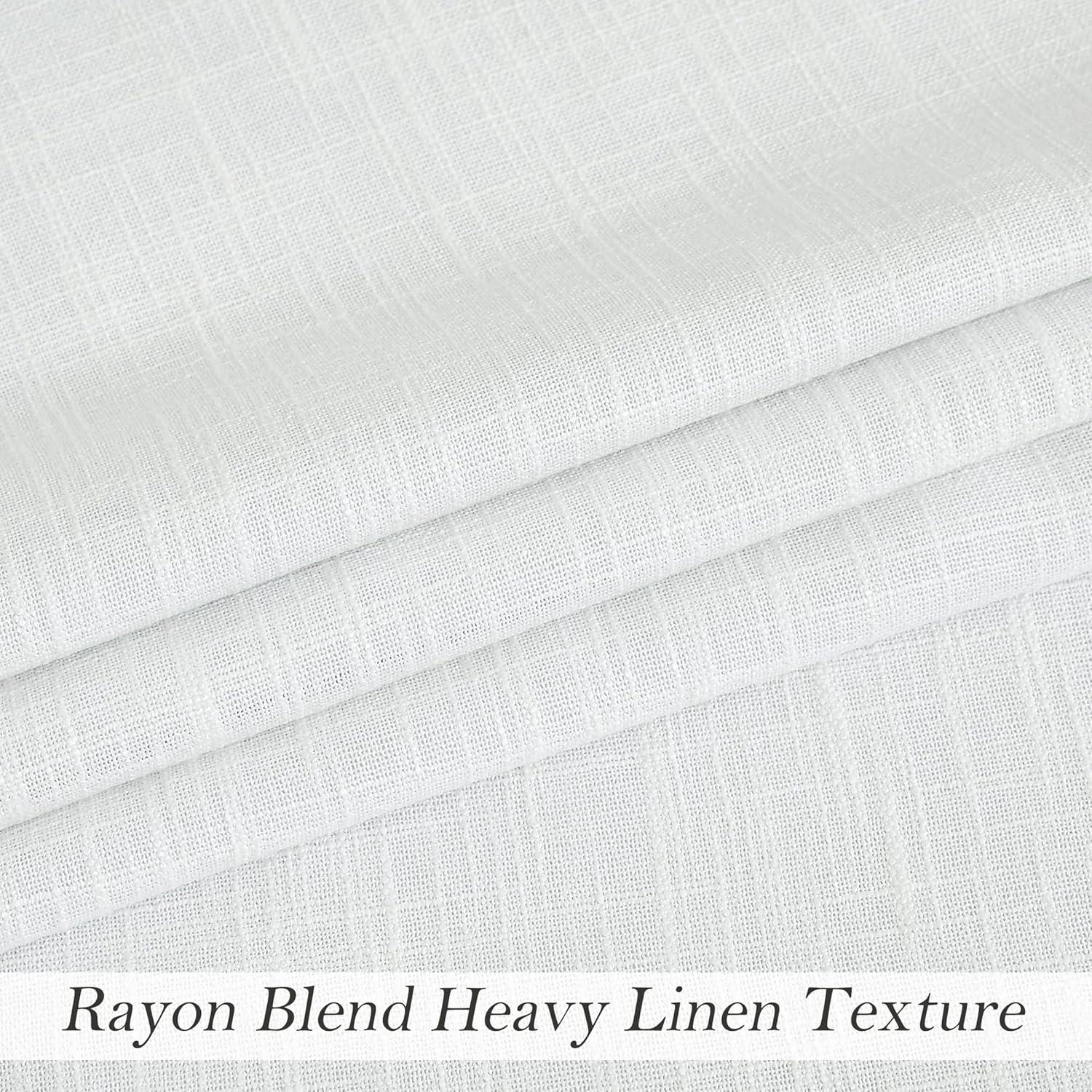 Cortinas Blackout Central Park 50x84" 2 Paneles Blanco Crema