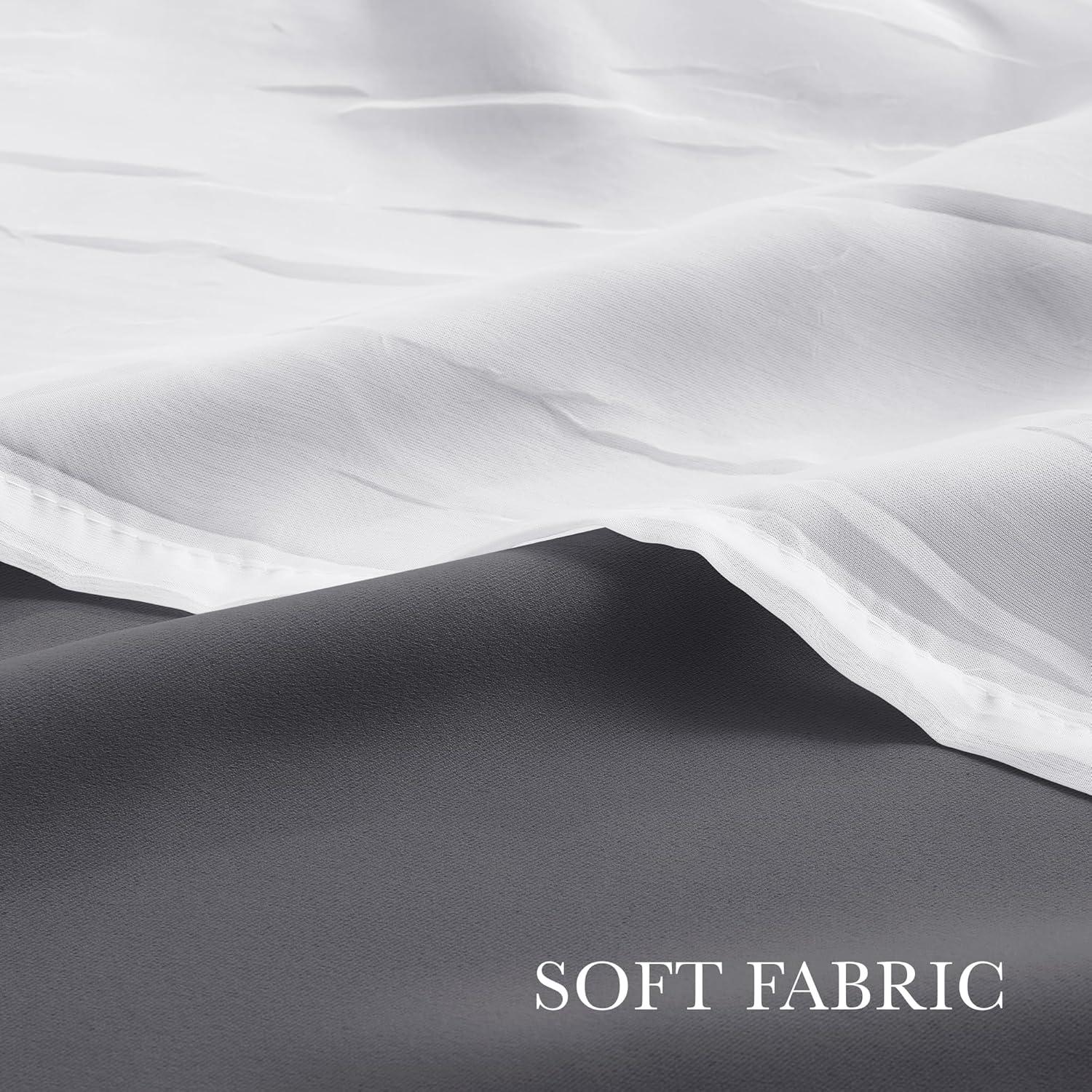 Cortinas Blackout PONY DANCE 132x160 cm Gris - 2 Paneles