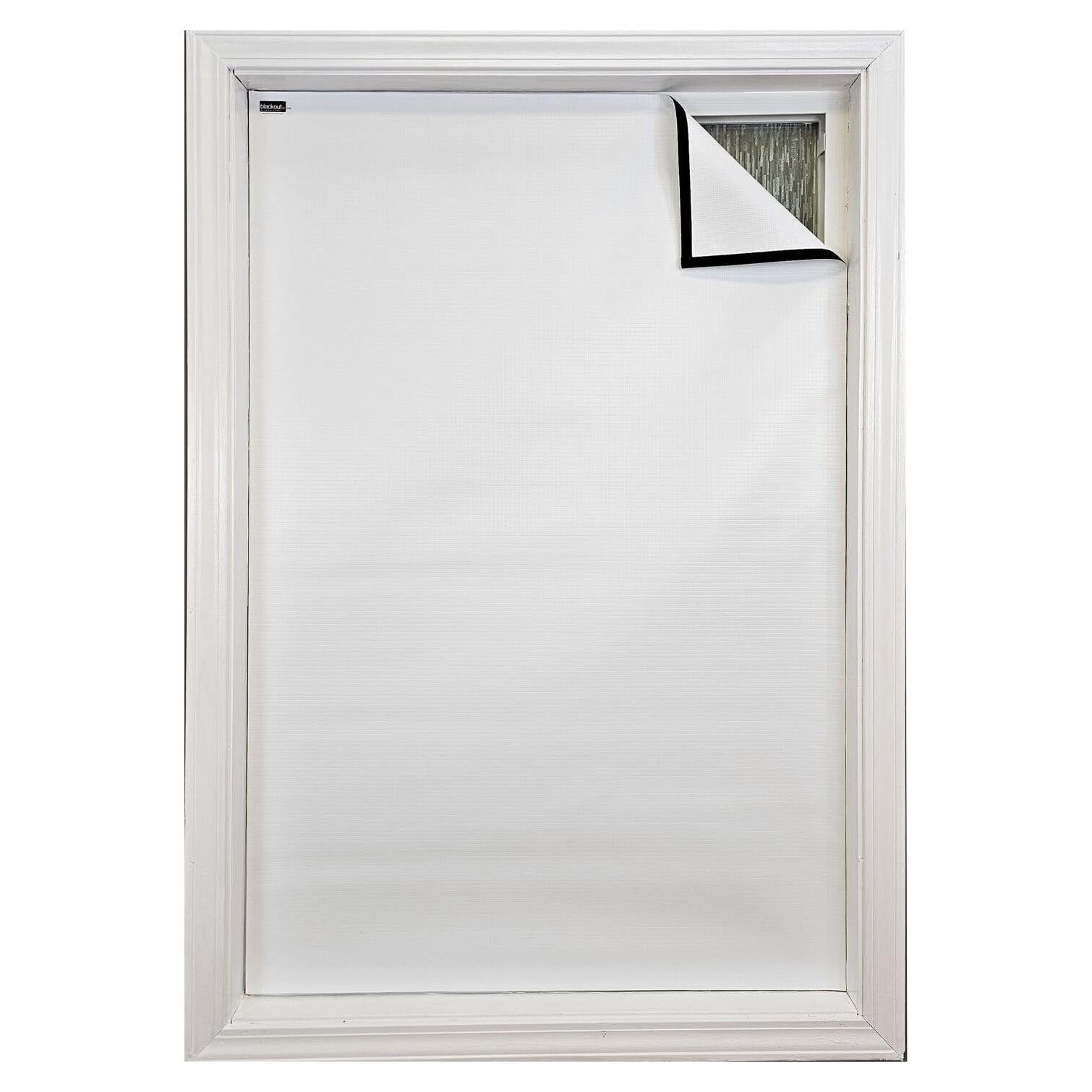Cubierta de Ventana Blackout EZ 114.3x167.6 cm Blanca Opaca