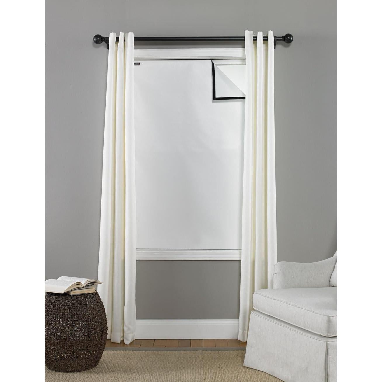 Cubierta de Ventana Blackout EZ 114.3x167.6 cm Blanca Opaca