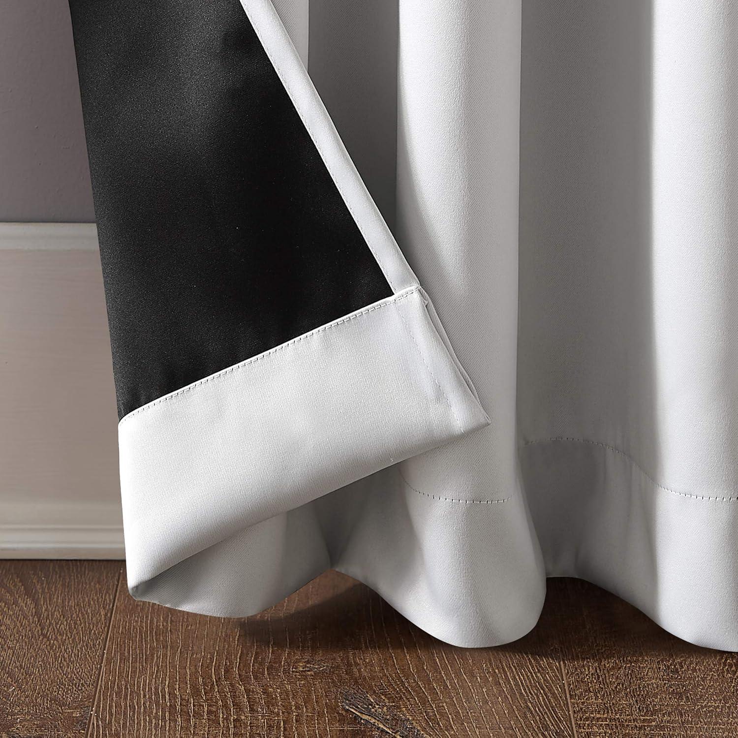 Cortina Sun Zero Oslo Blackout 52x84 Perla - Poliester