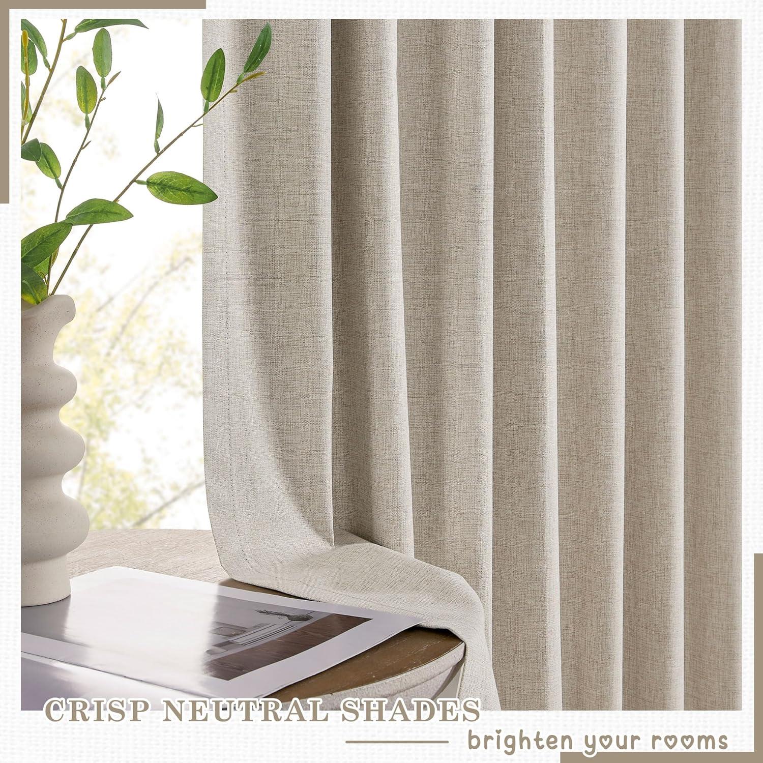 Cortinas Opacas UHITECH 127x160 cm 2 Paneles Aislantes