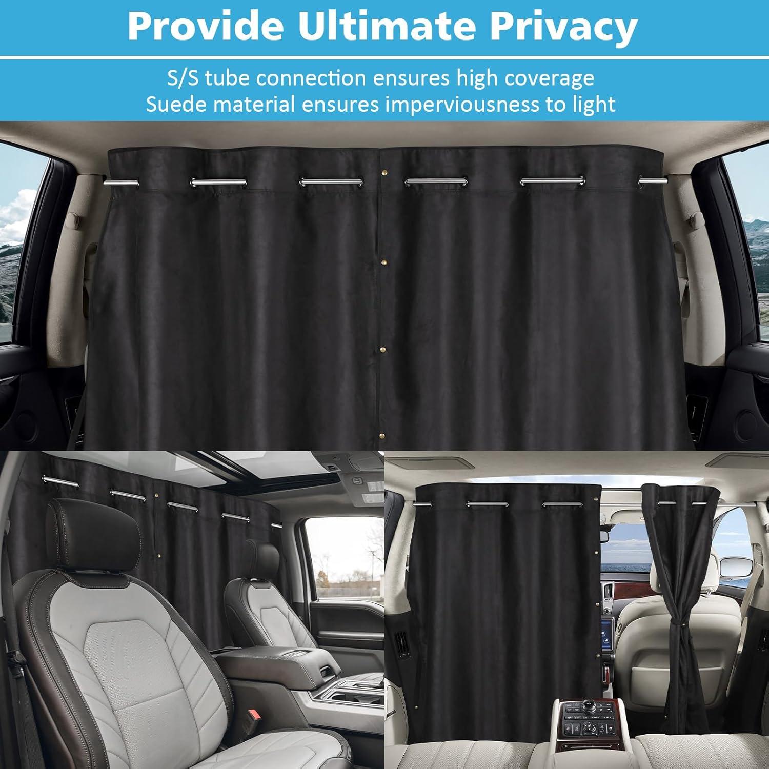 Cortina Divisoria para Auto ZATOOTO 1.80m x 1.26m Opaca