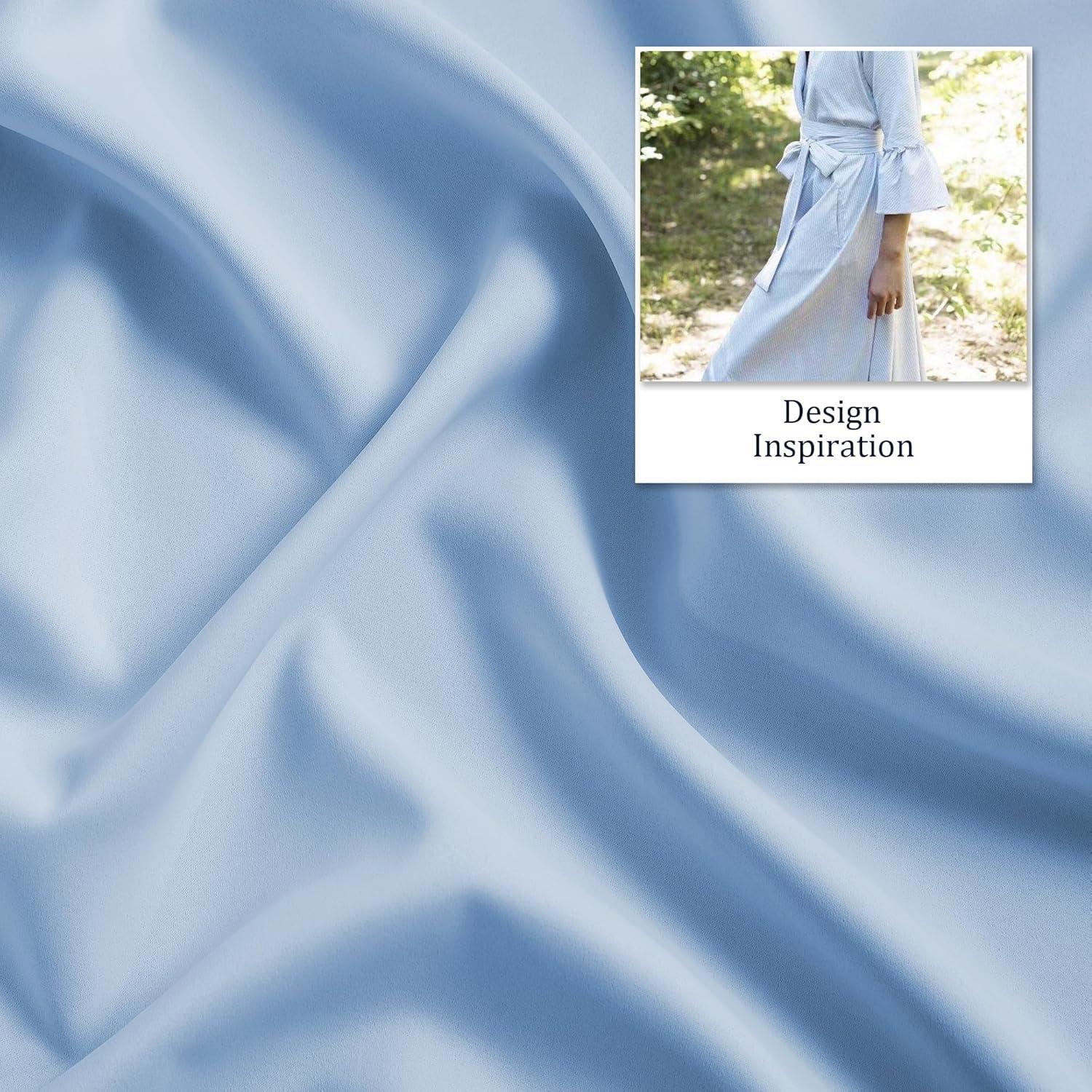 Cortinas Opacas DUALIFE Cerúleo 42x63" - Juego de 2 Paneles