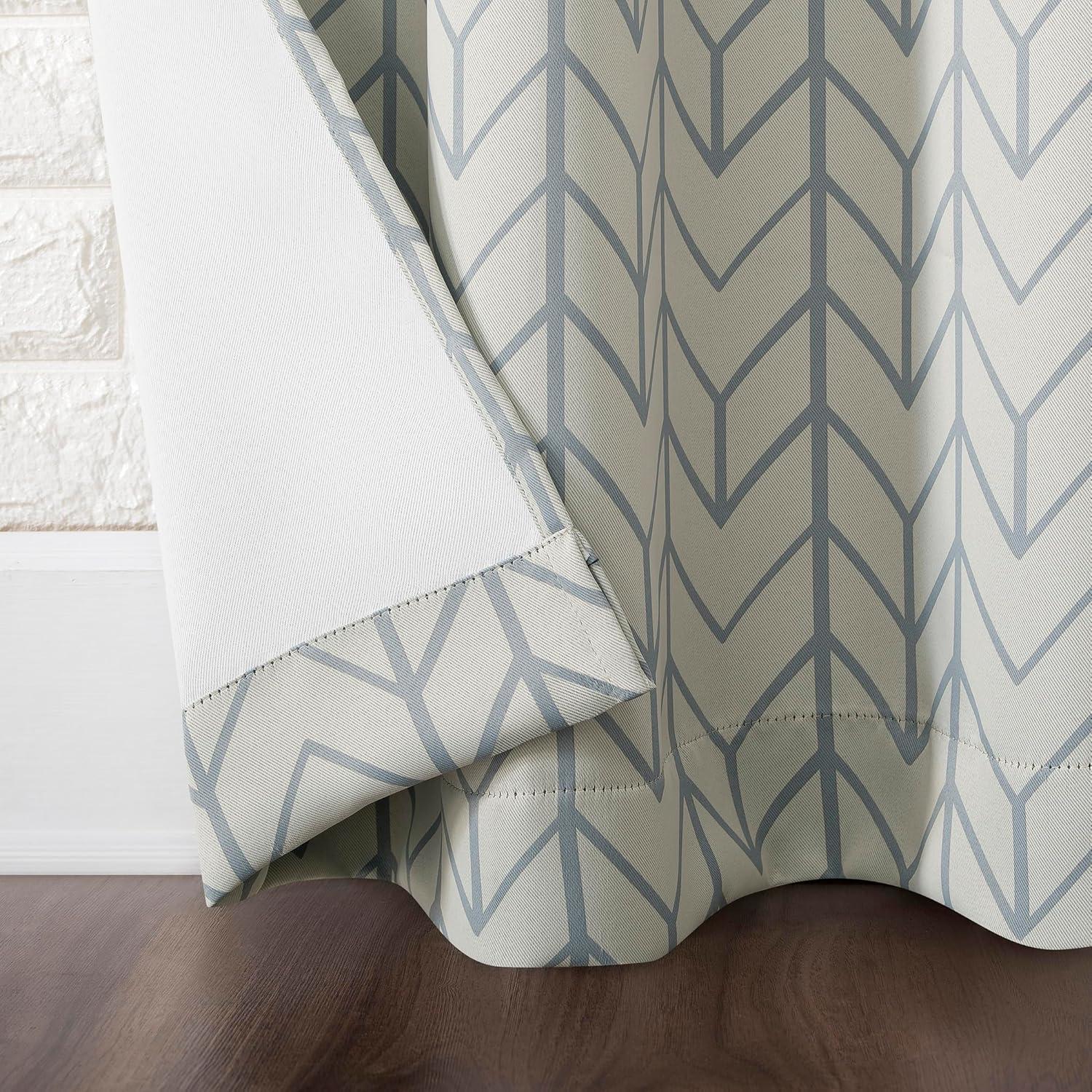 Cortina Blackout Ojal Kenwood Sun Zero 40x63 cm Piedra