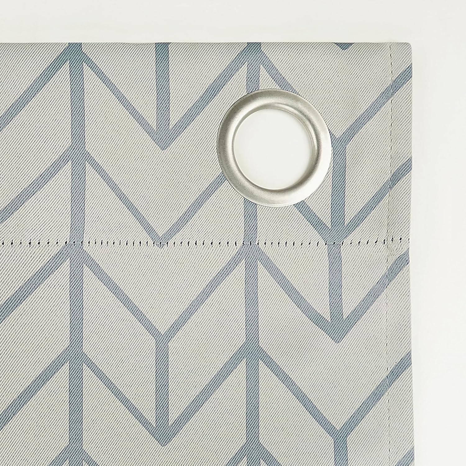 Cortina Blackout Ojal Kenwood Sun Zero 40x63 cm Piedra