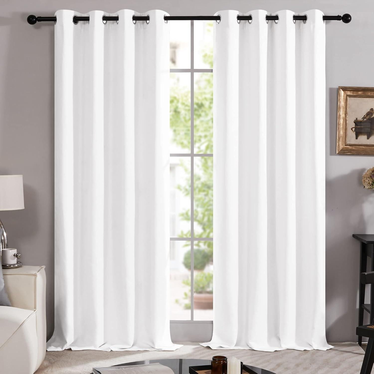 Cortinas Deconovo 100% Opacas Aislantes Térmicos 132x241 cm 2 Paneles