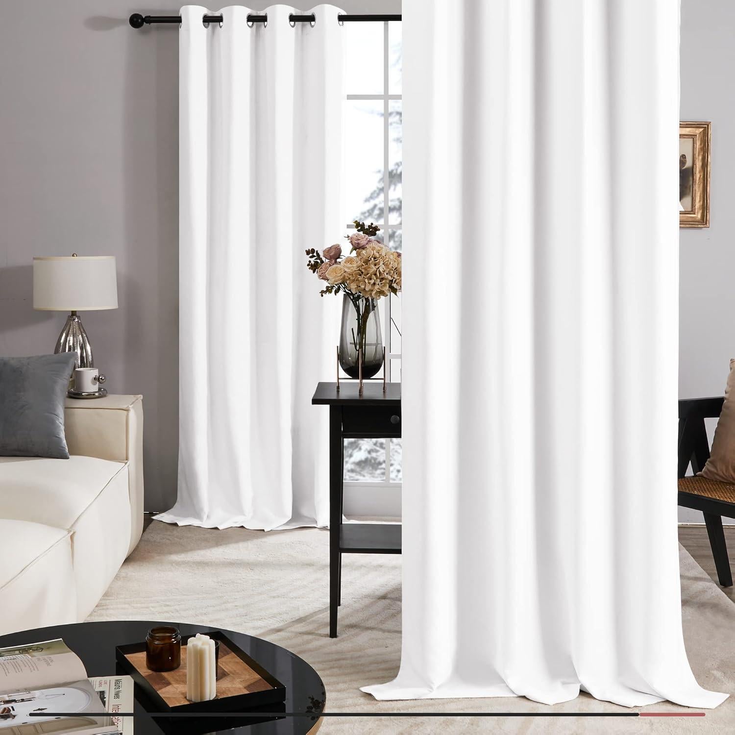 Cortinas Deconovo 100% Opacas Aislantes Térmicos 132x241 cm 2 Paneles