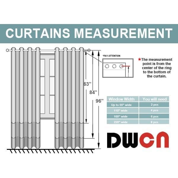 Cortinas Blackout DWCN Rosa Blush 60x63 cm, Juego de 2