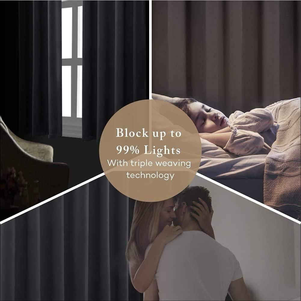 Cortinas Opacas Anjee Rosa 97x137 cm Estrellas Plateadas