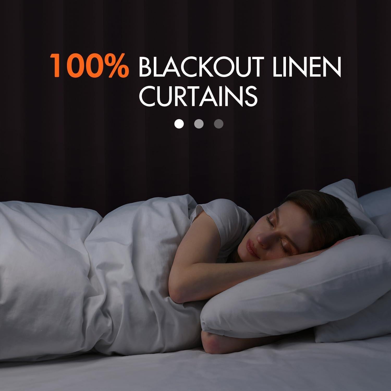 Cortinas Opacas MIULEE 2 Paneles 50x96 Pulgadas Rosa Bebé