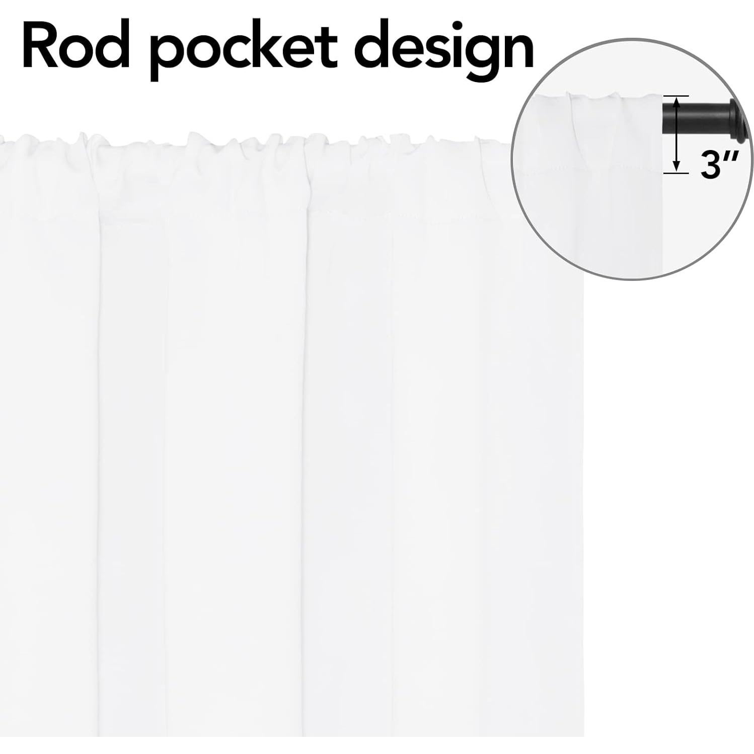 Cortinas Blackout Easy-Going 106.68x91.44 cm Aislantes Térmicas