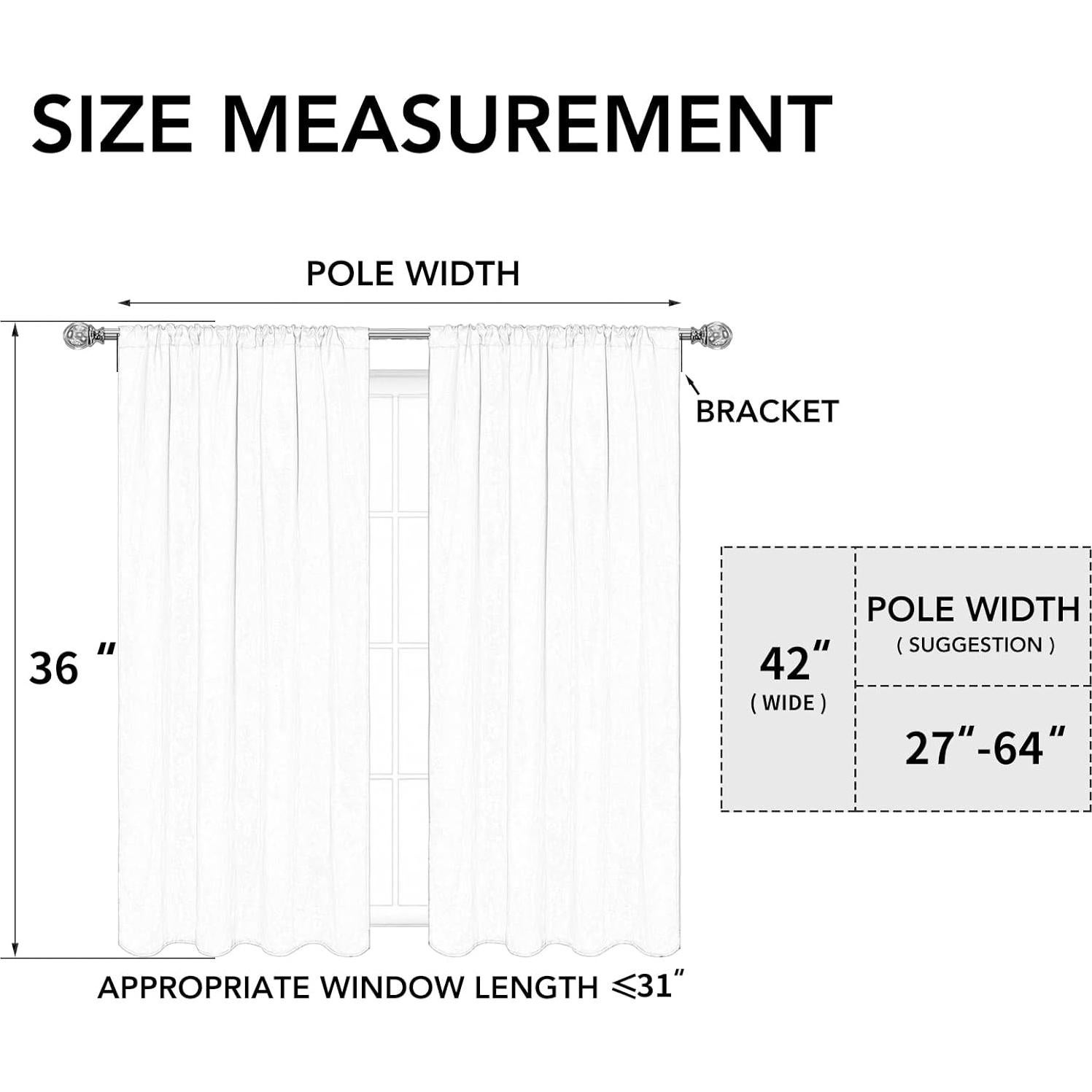 Cortinas Blackout Easy-Going 106.68x91.44 cm Aislantes Térmicas