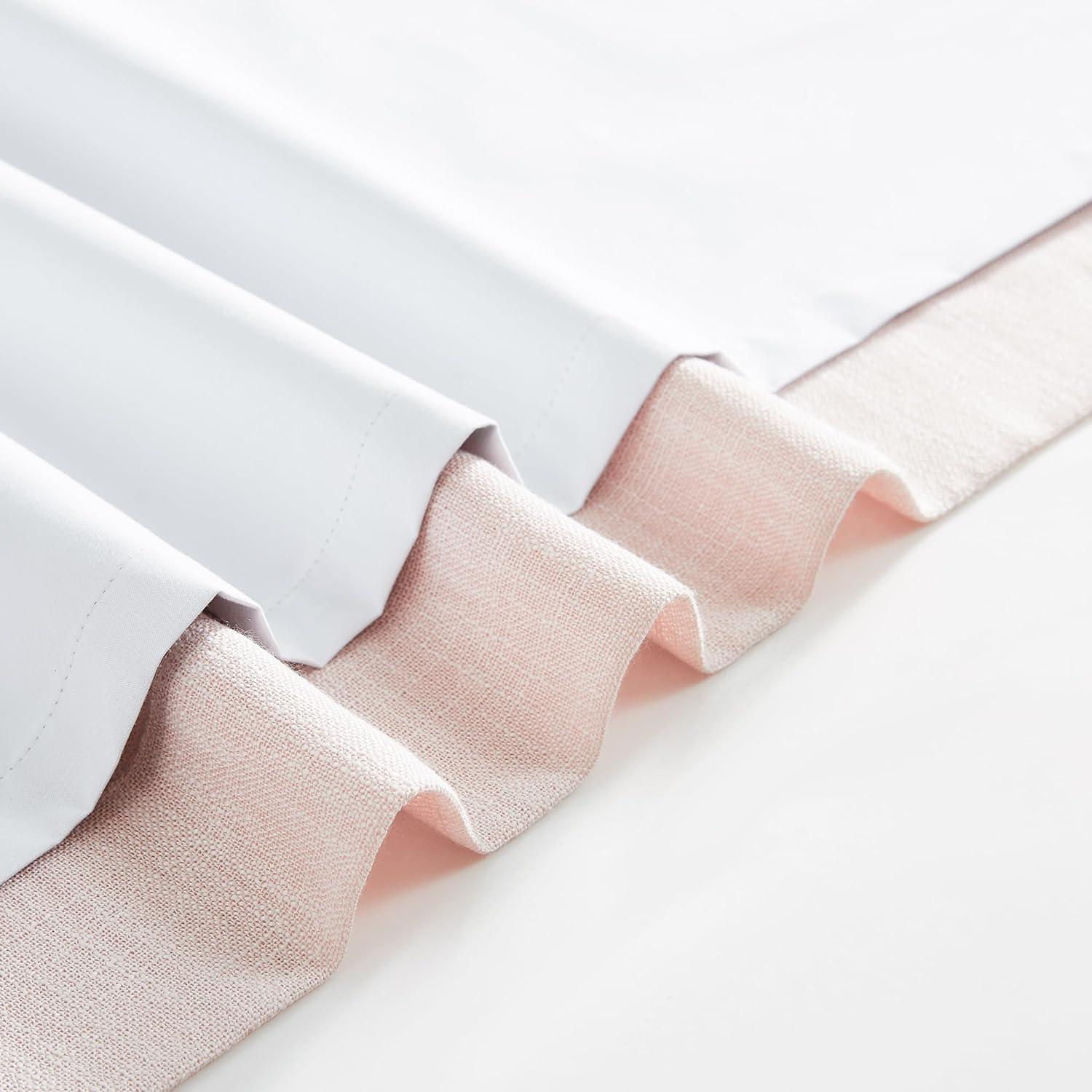 Cortinas Oscurecedoras WEST LAKE 40x90" Rosa 100% Poliester