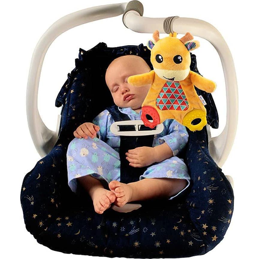 Juguetes Crinkle para Bebé 2 Pcs - Mordedor y Toalla Suave