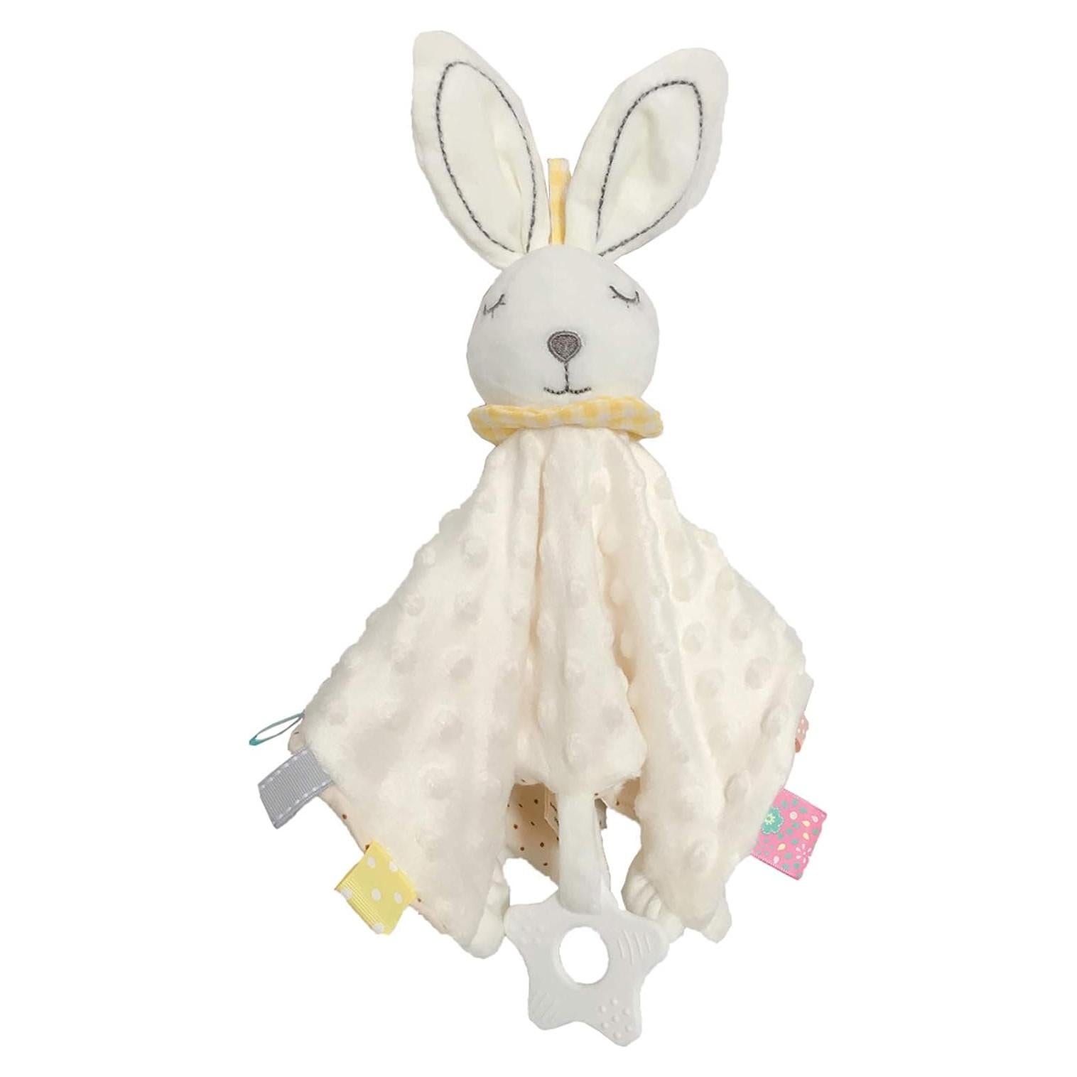 Manta de Seguridad para Bebés Upalupa Conejo Blanco 30x30 cm