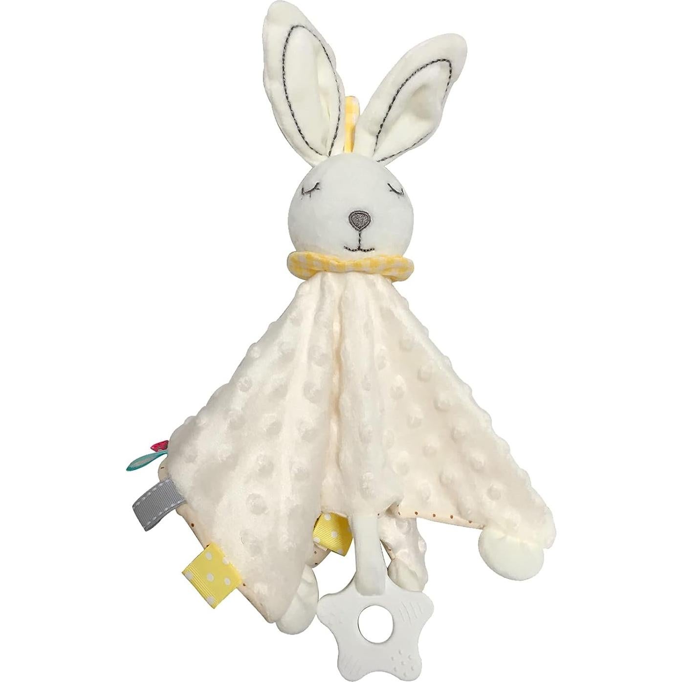 Manta de Seguridad para Bebés Upalupa Conejo Blanco 30x30 cm