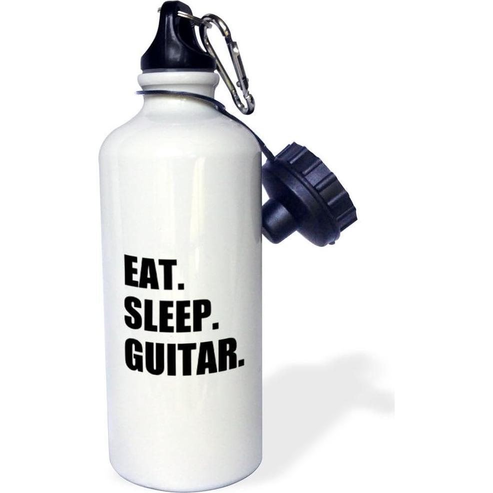 Botella de Agua Acero Inoxidable 3dRose 621 ml Guitarra