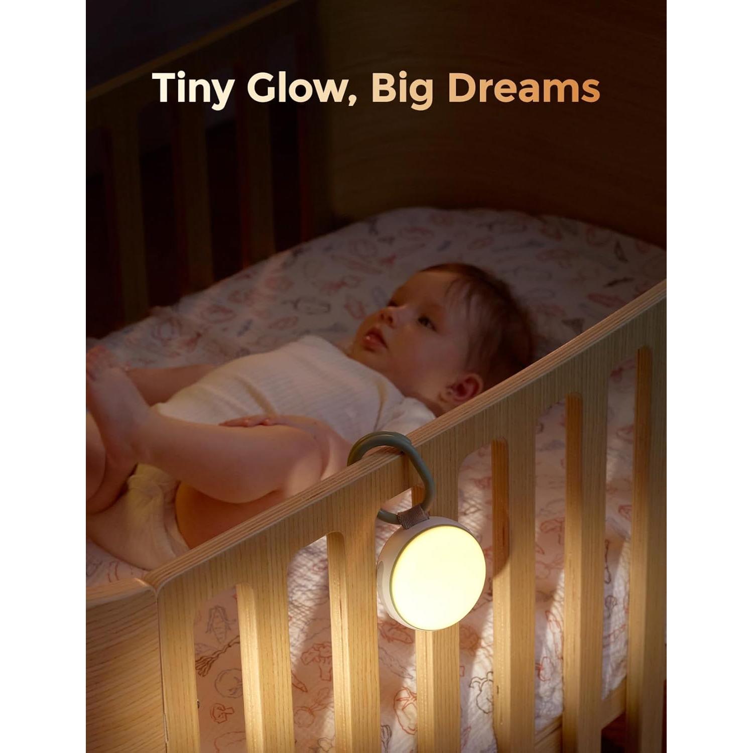 Máquina de Sonido Portátil Momcozy con Luz Nocturna y Bluetooth