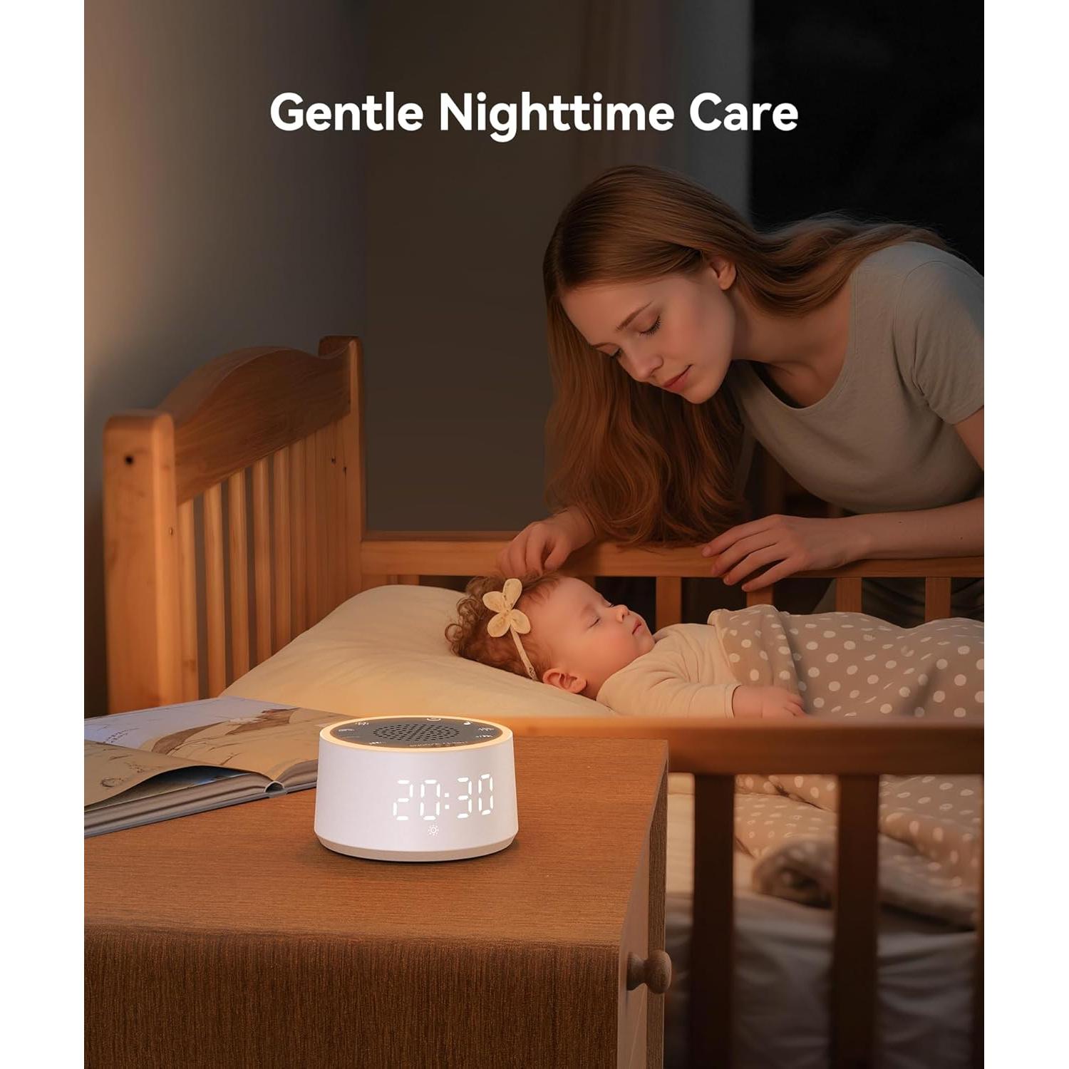 Máquina de Sonido Dreamegg D1 Nova con Luz Nocturna 10 Colores