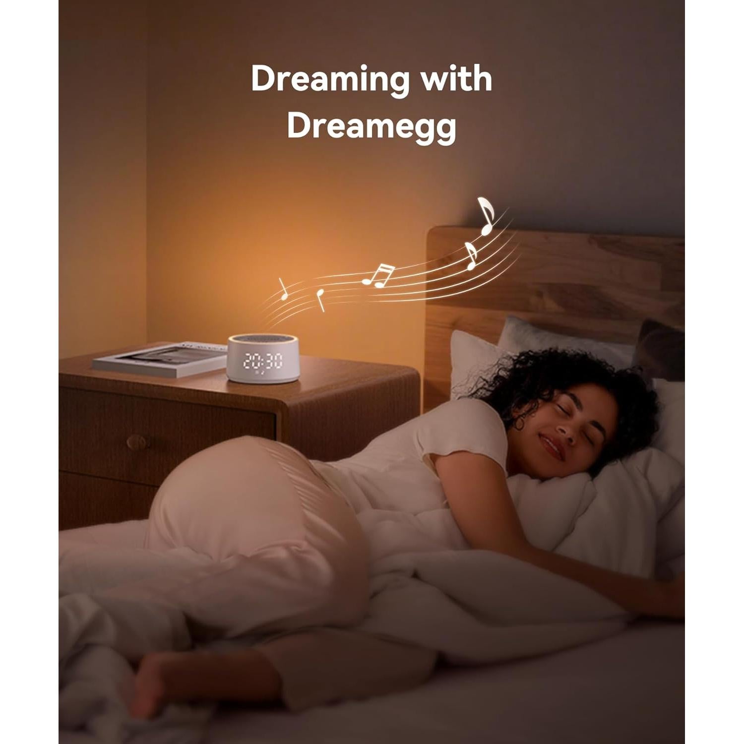 Máquina de Sonido Dreamegg D1 Nova con Luz Nocturna 10 Colores