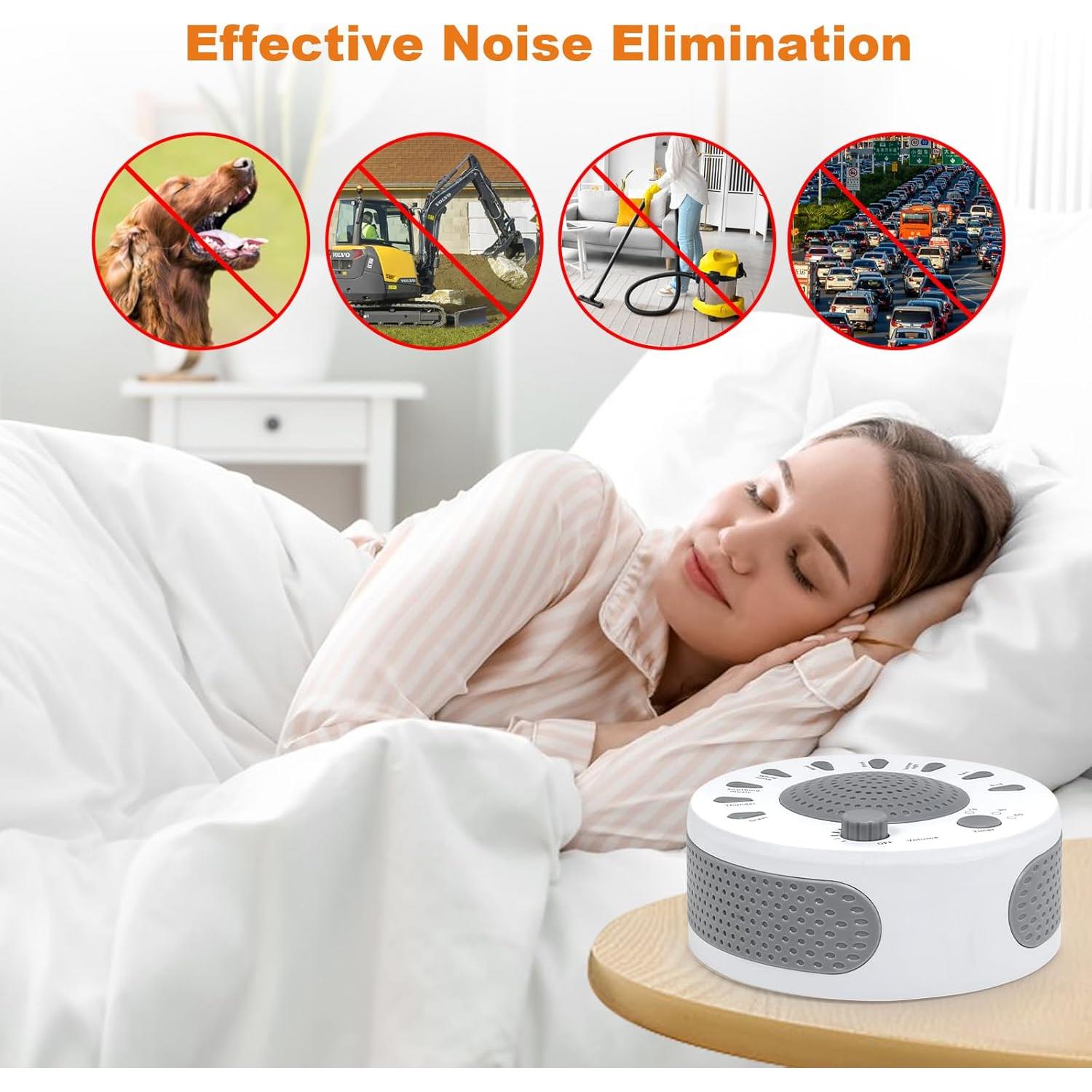 Máquina de Ruido Blanco KozyOne BD16051 con 27 Sonidos