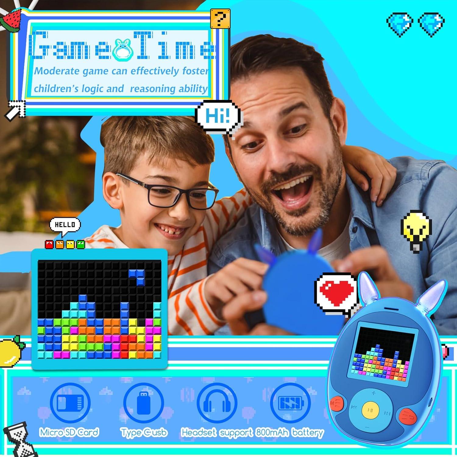 Reproductor MP3 para Niños Wiwoo Q10 64GB Bluetooth Altavoz