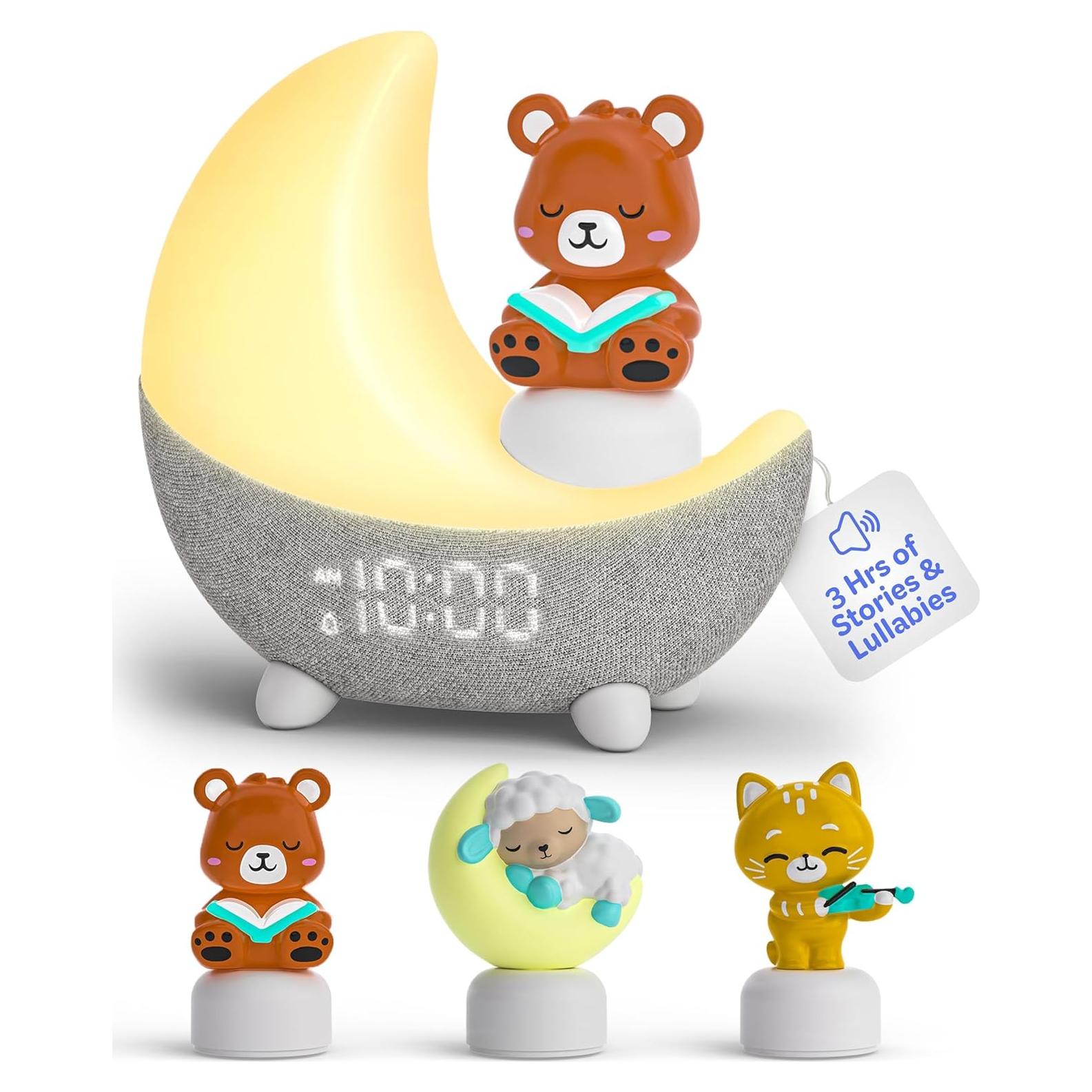 Máquina de Sonido Dozi Move2Play | Luz Nocturna y Reloj Despertador