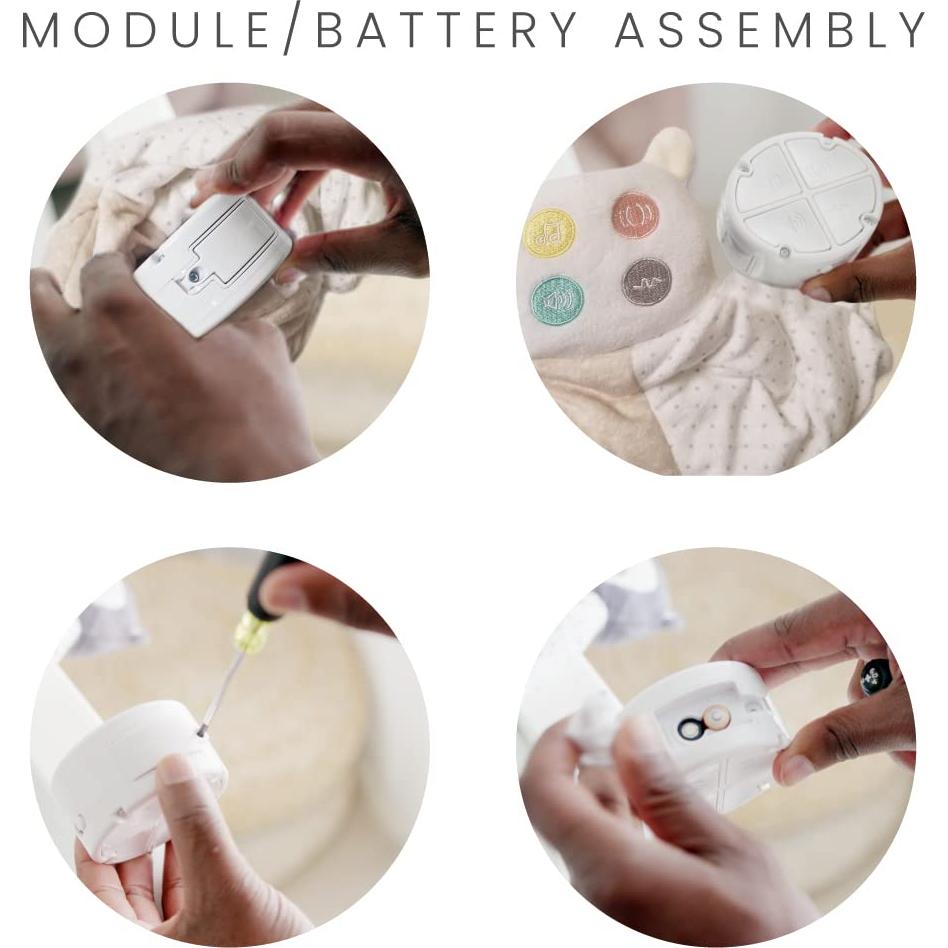 Lulyboo Soother de Sueño Llama con Música y Vibración