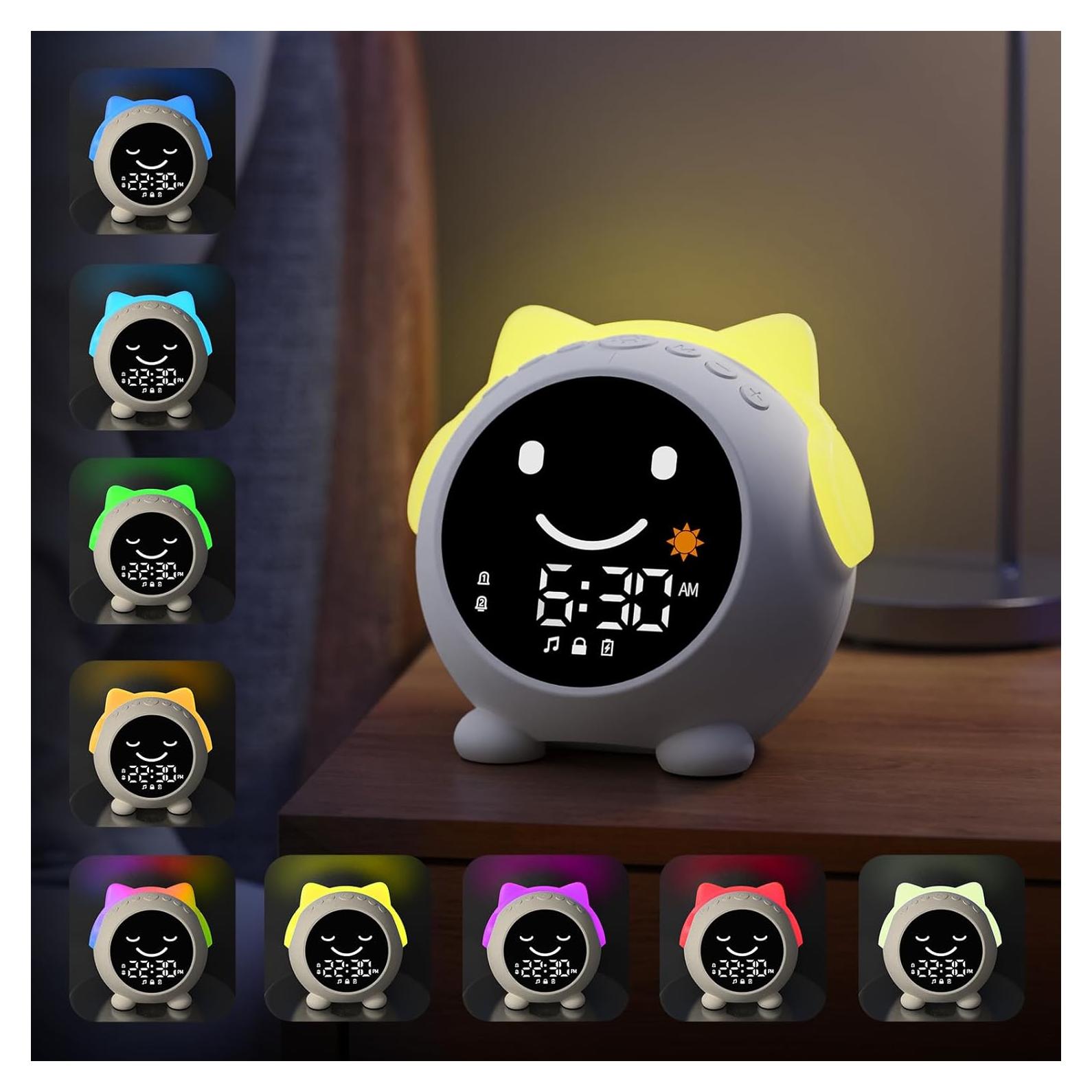 Reloj Despertador Infantil MRSCOZ TCR002 con Luz Nocturna