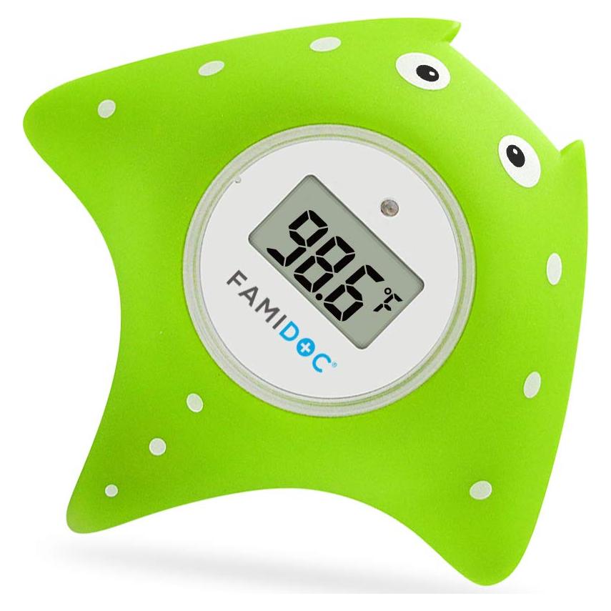 Termómetro de baño para bebés Famidoc FDTH-V0-22 Verde