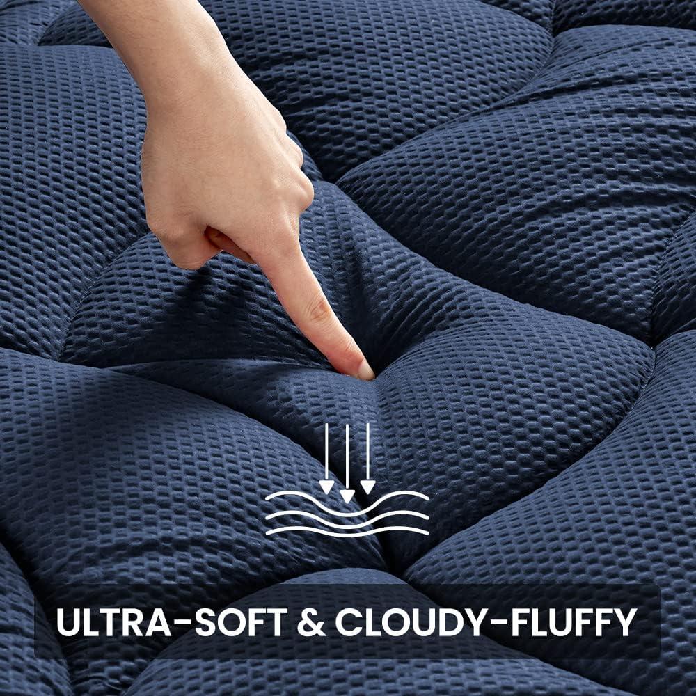 Colchón Toppers Refrigerante SLEEP ZONE King Microfibra