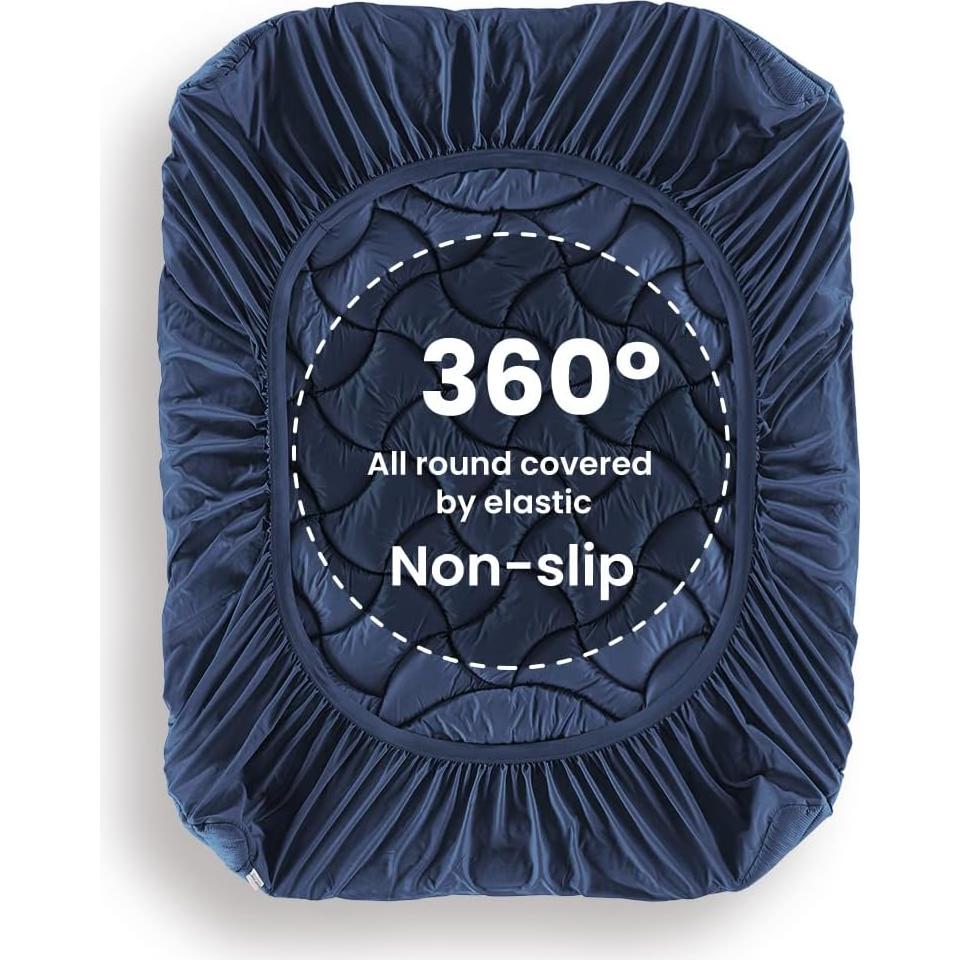 Colchón Toppers Refrigerante SLEEP ZONE King Microfibra