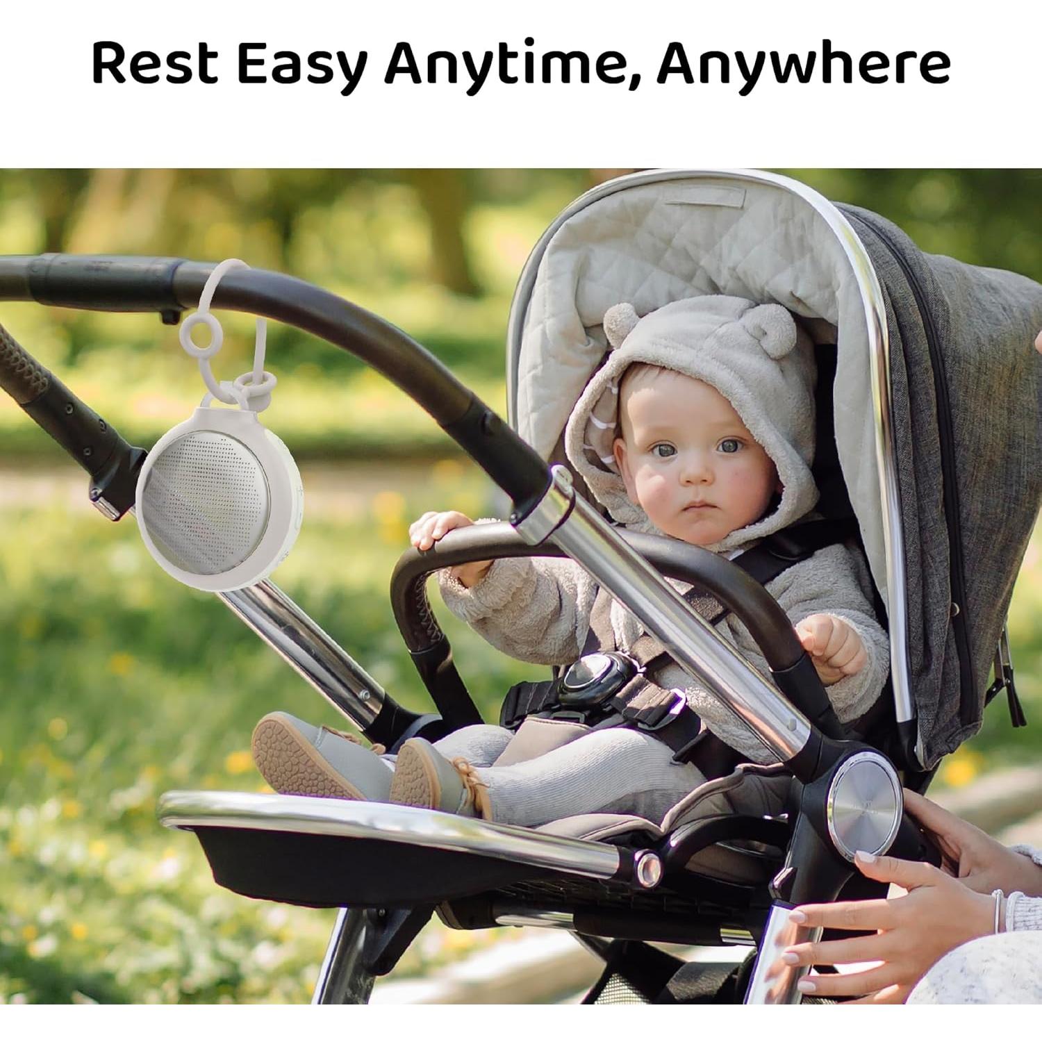 Máquina de Sonido Portátil Moonybaby Soothe para Bebés 9 Sonidos