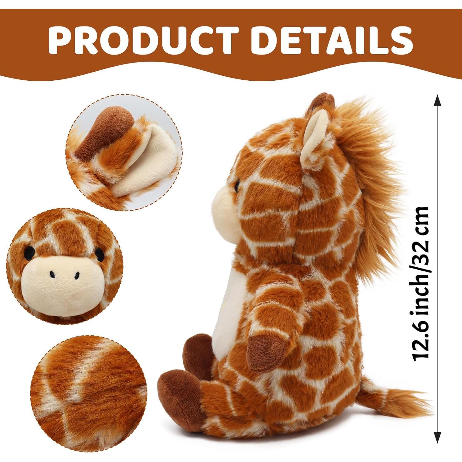 Jirafa de Peluche IUTOYYE con Música y Respiración Calmante