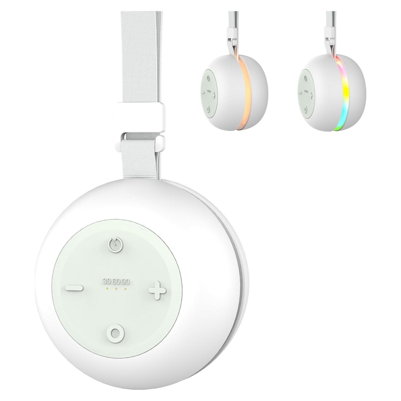 Máquina de Sonido Portátil Wobrikosee con 18 Sonidos y Luz RGB