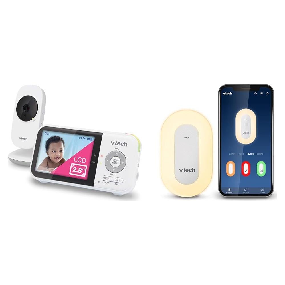 Monitor para Bebés VTech VM819 + Luz Nocturna BC8113