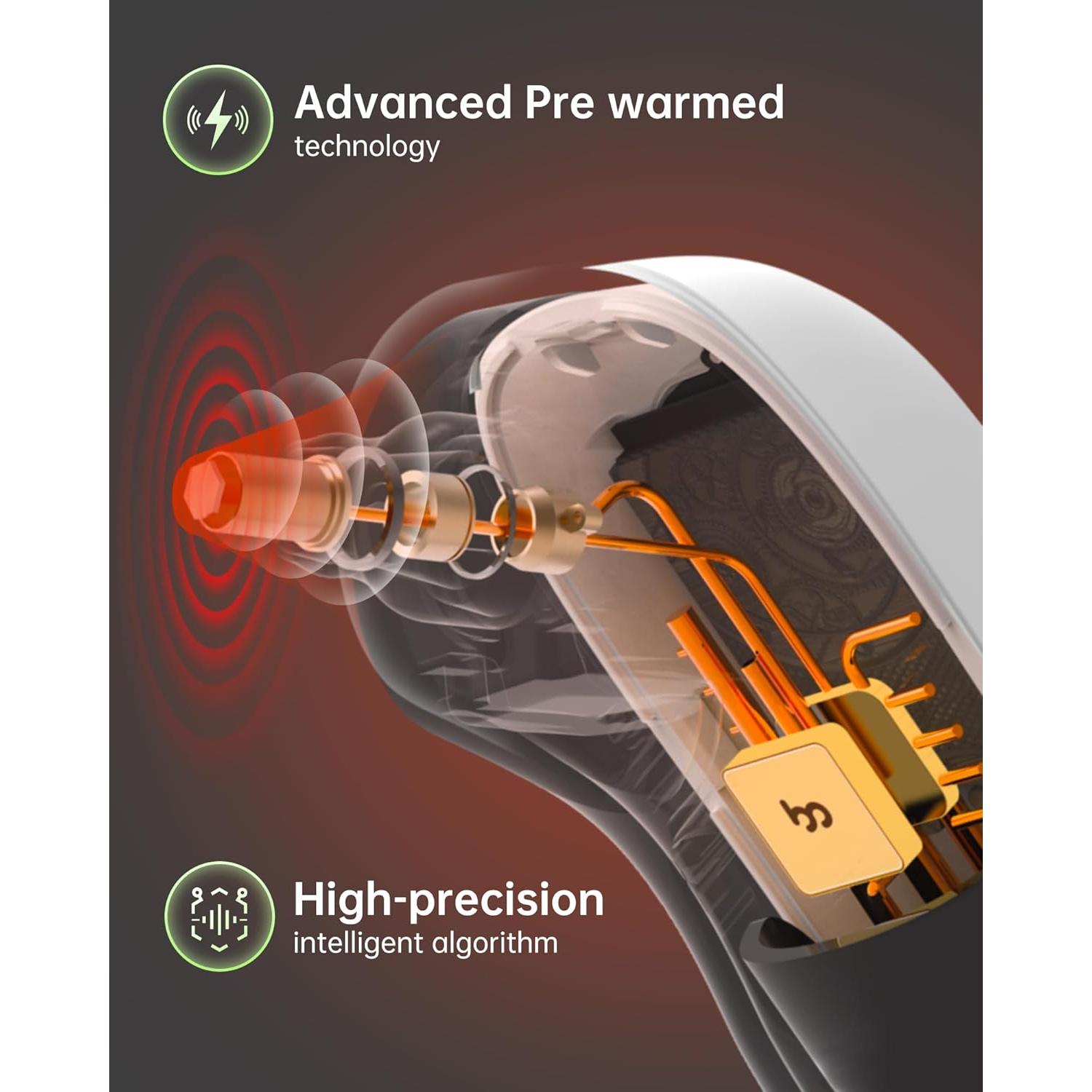 Termómetro de oído Femometer ET108 con 21 cubiertas desechables