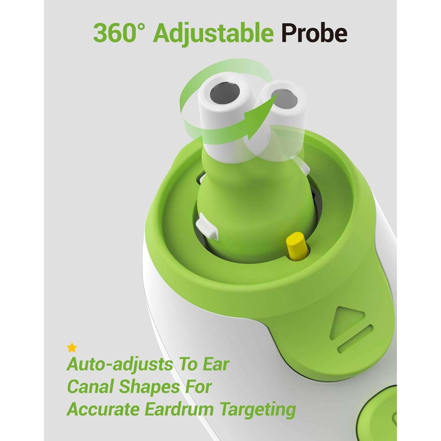 Termómetro de oído Femometer ET108 con 21 cubiertas desechables