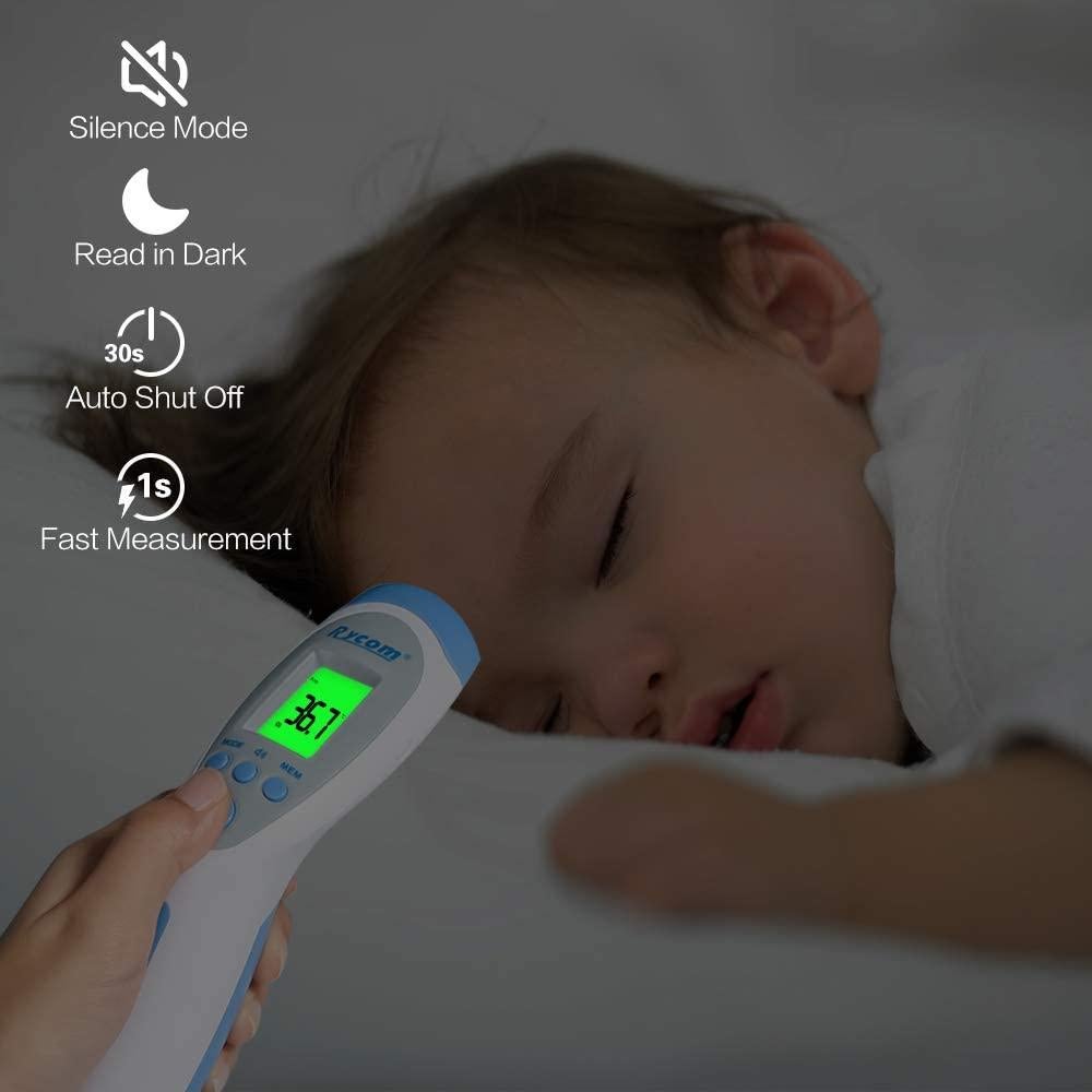 Termómetro Infrarrojo Sin Contacto Berrcom ET005 y JXB182