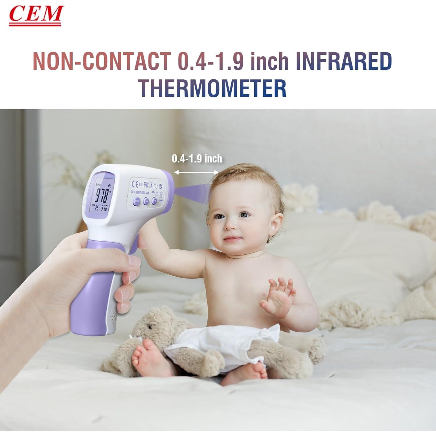 Termómetro Digital Infrarrojo CEM DT-8806 Sin Contacto