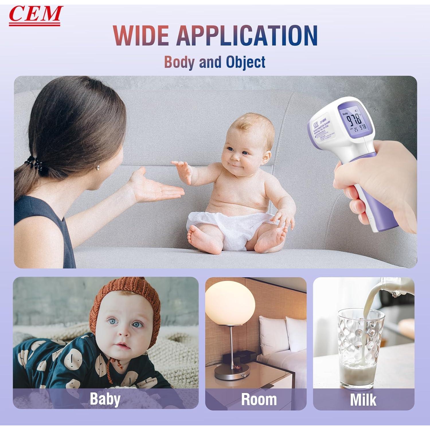 Termómetro Digital Infrarrojo CEM DT-8806 Sin Contacto