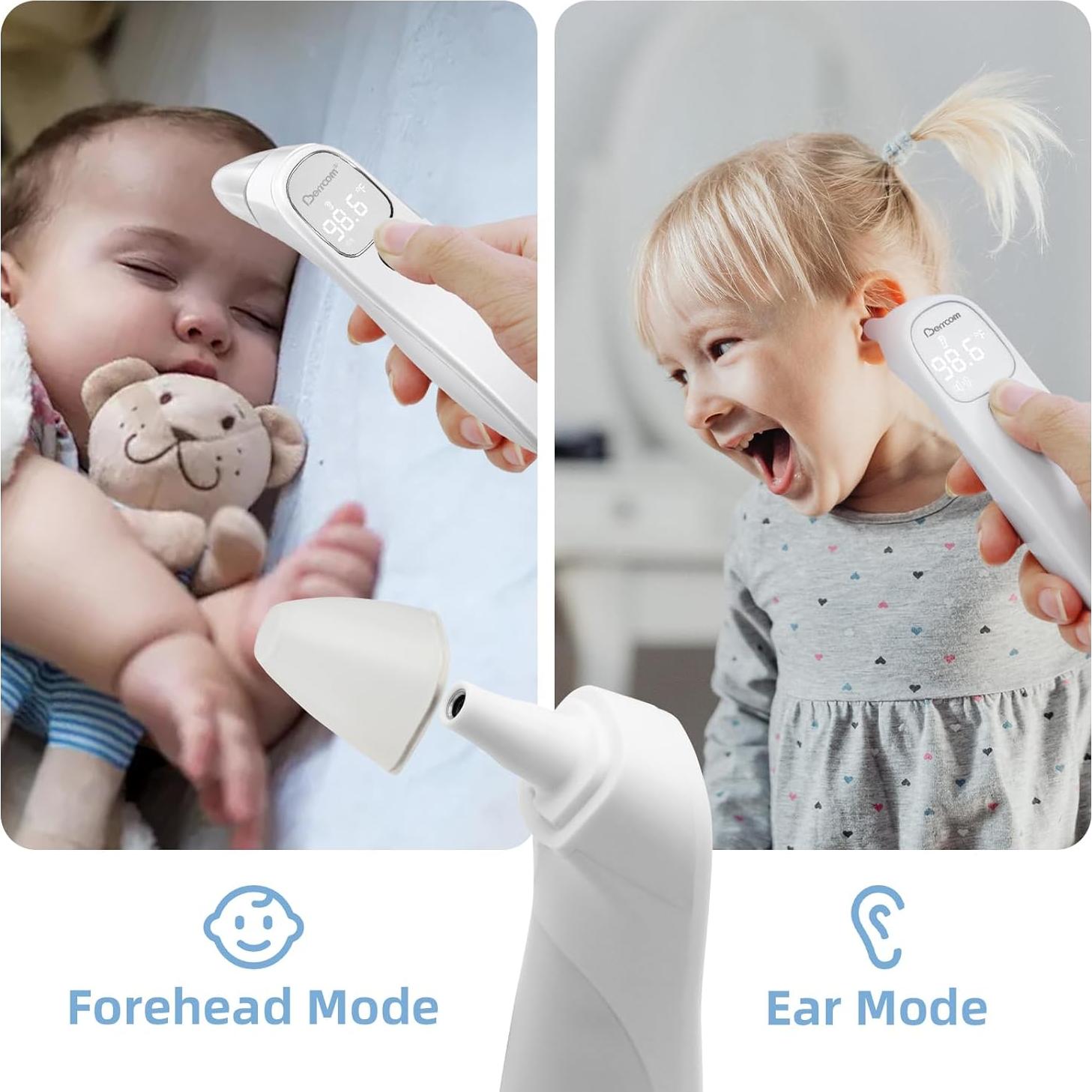 Termómetro Digital Sin Contacto Berrcom ET005 para Adultos y Bebés